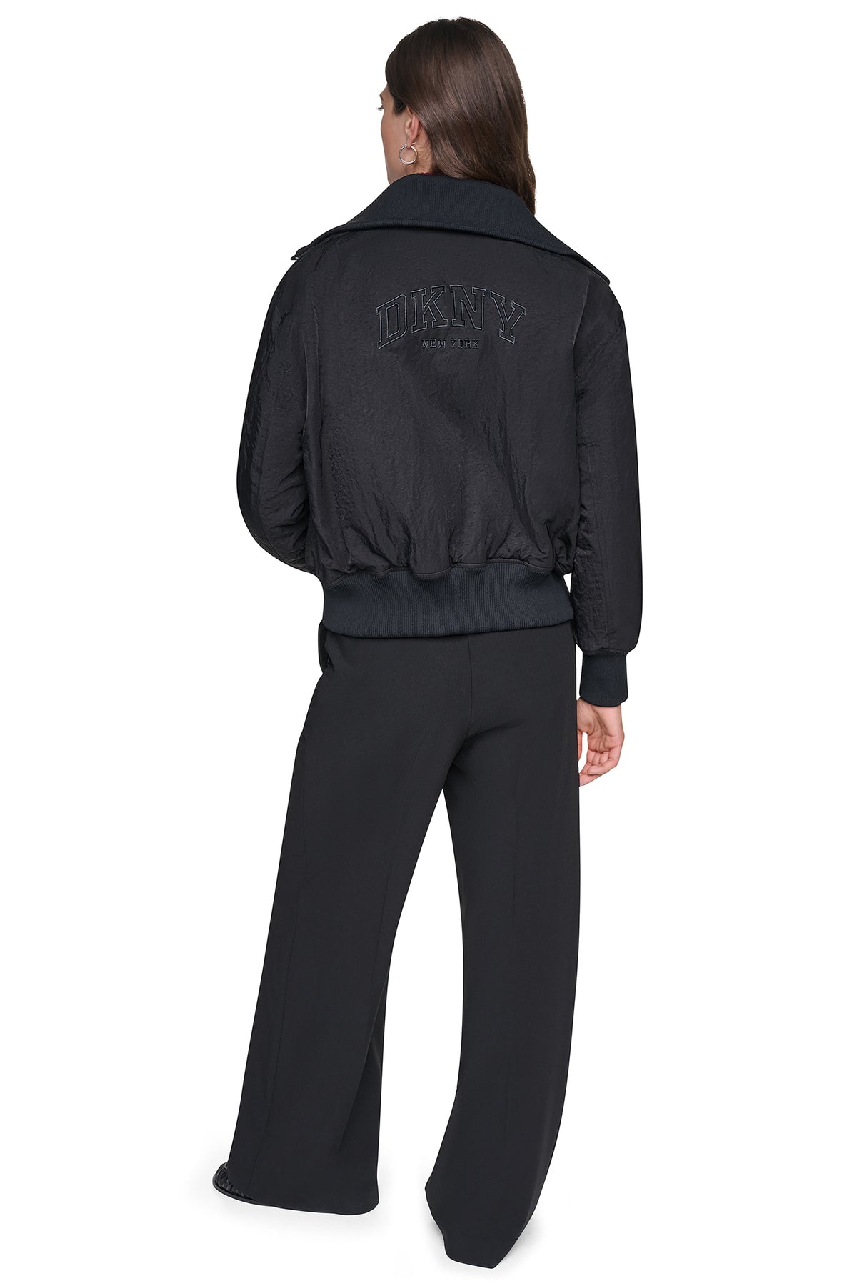 SATIN BOMBER JACKET VIEW 2