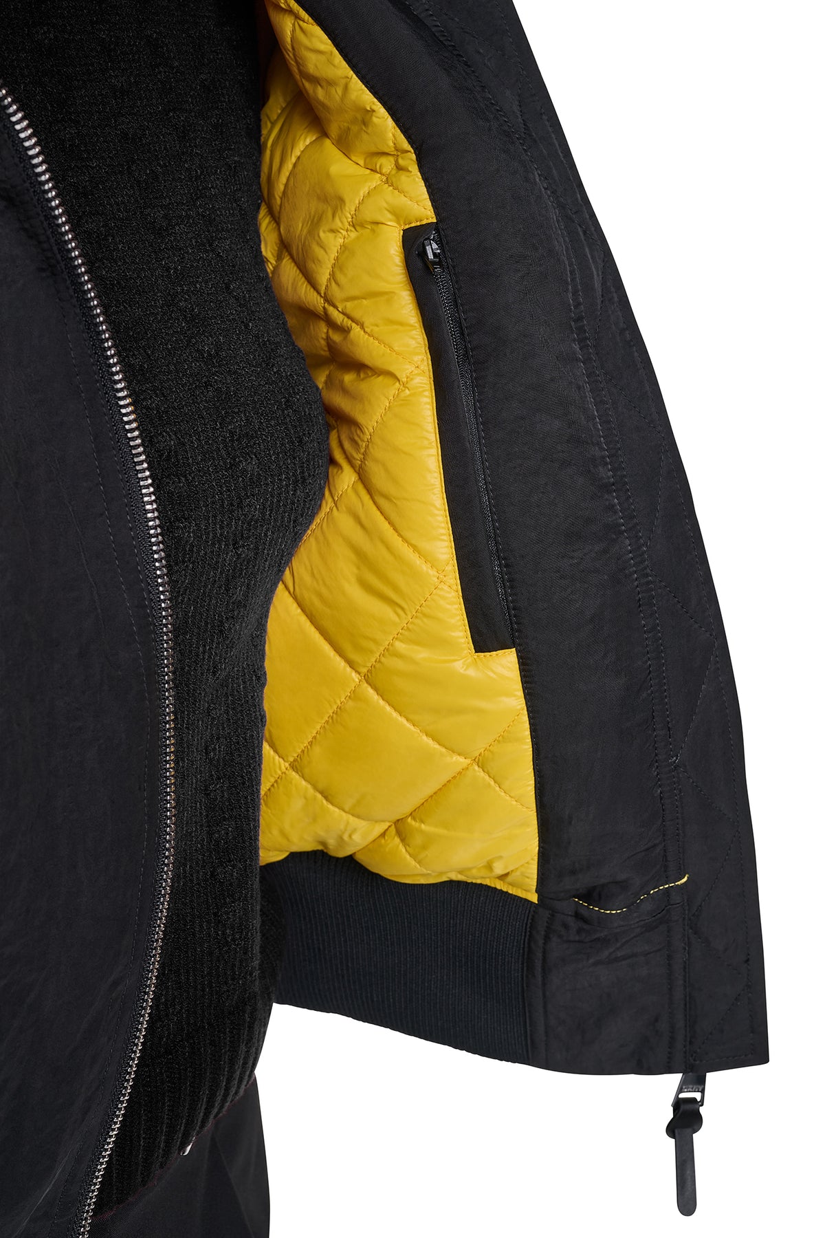 SATIN BOMBER JACKET VIEW 2