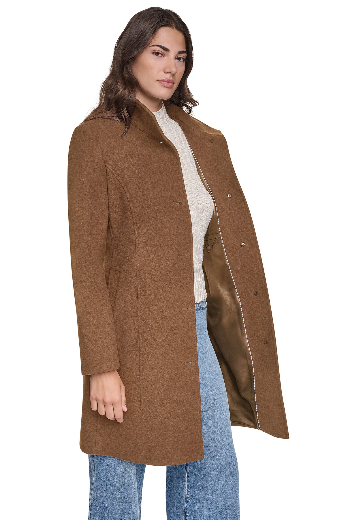 CLASSIC STAND COLLAR TAILORED WALKER VIEW 2