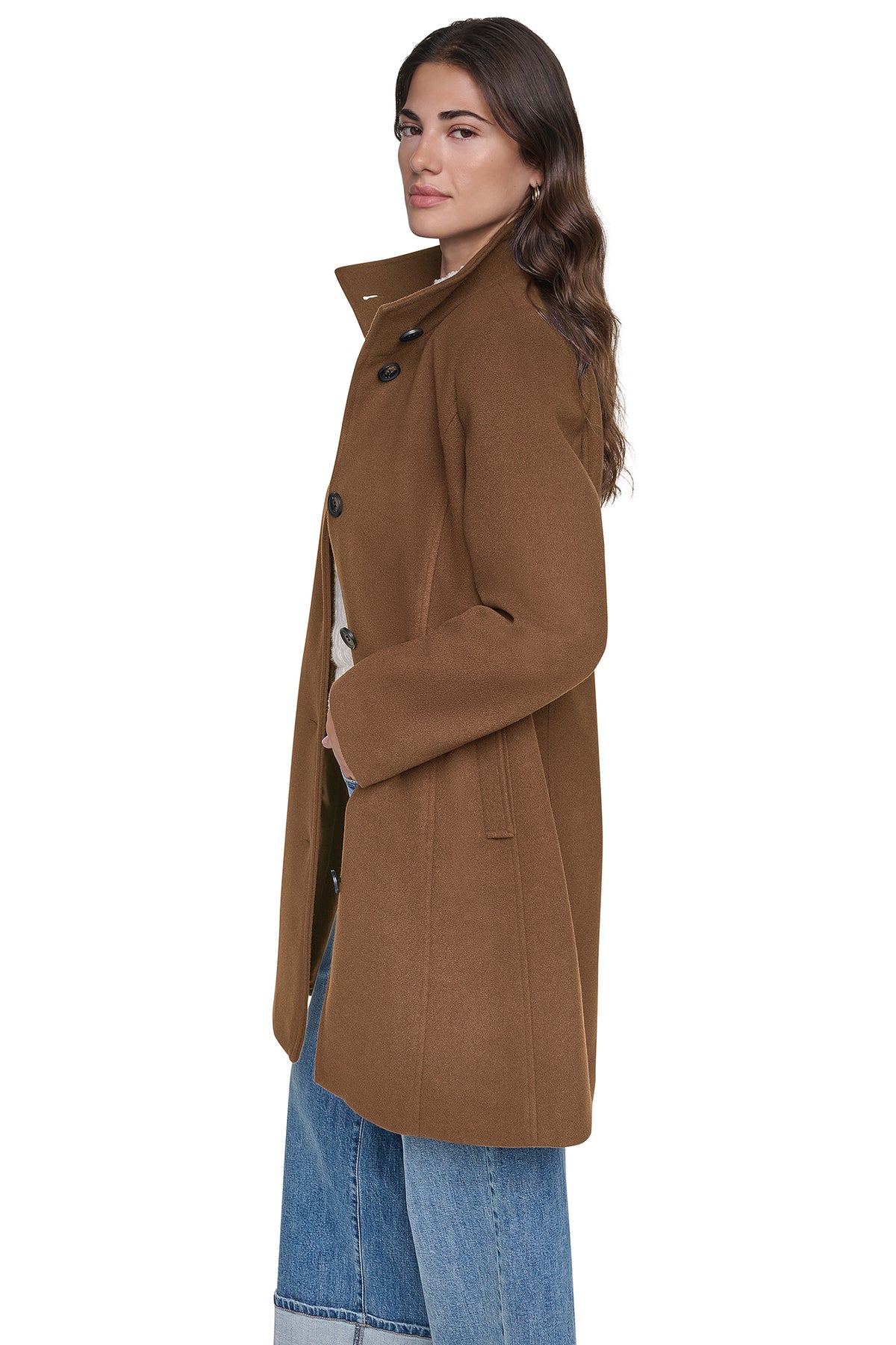 CLASSIC STAND COLLAR TAILORED WALKER VIEW 2