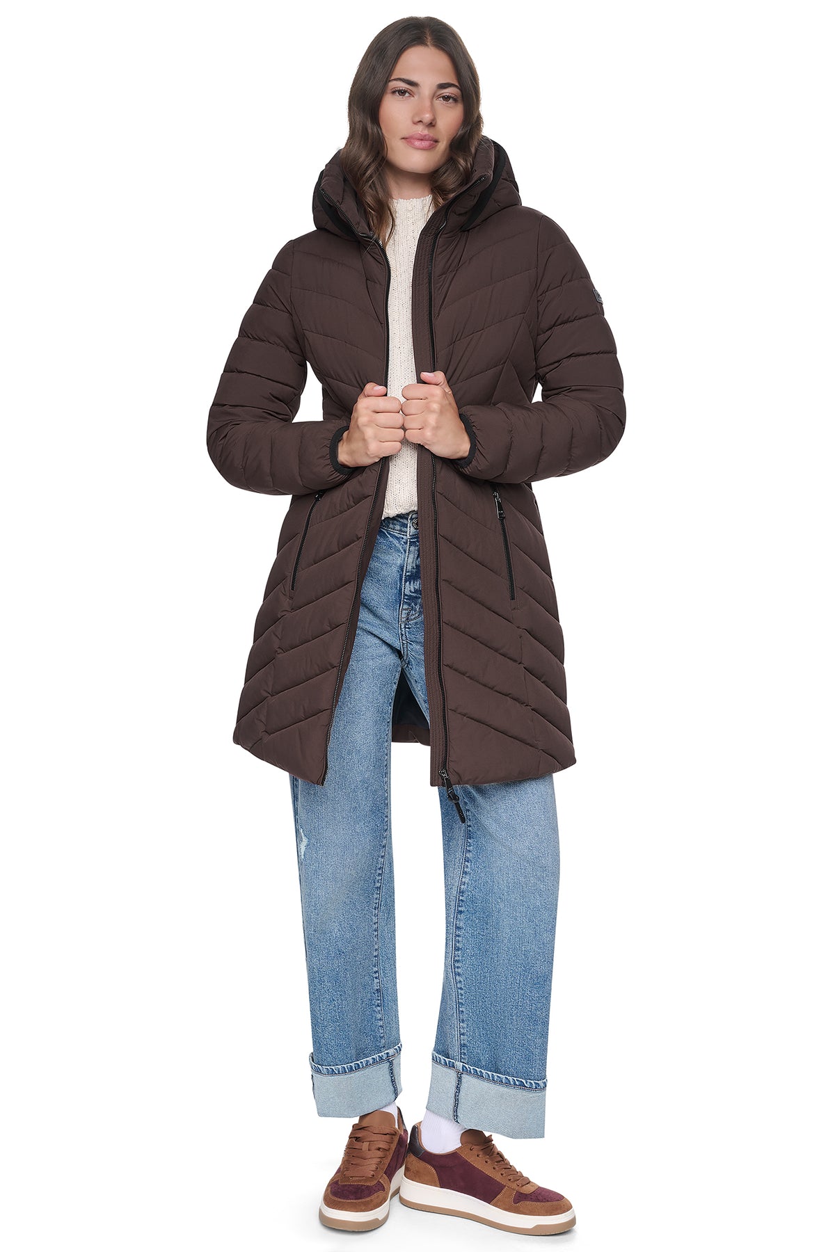 STRETCH PUFFER JACKET VIEW 2