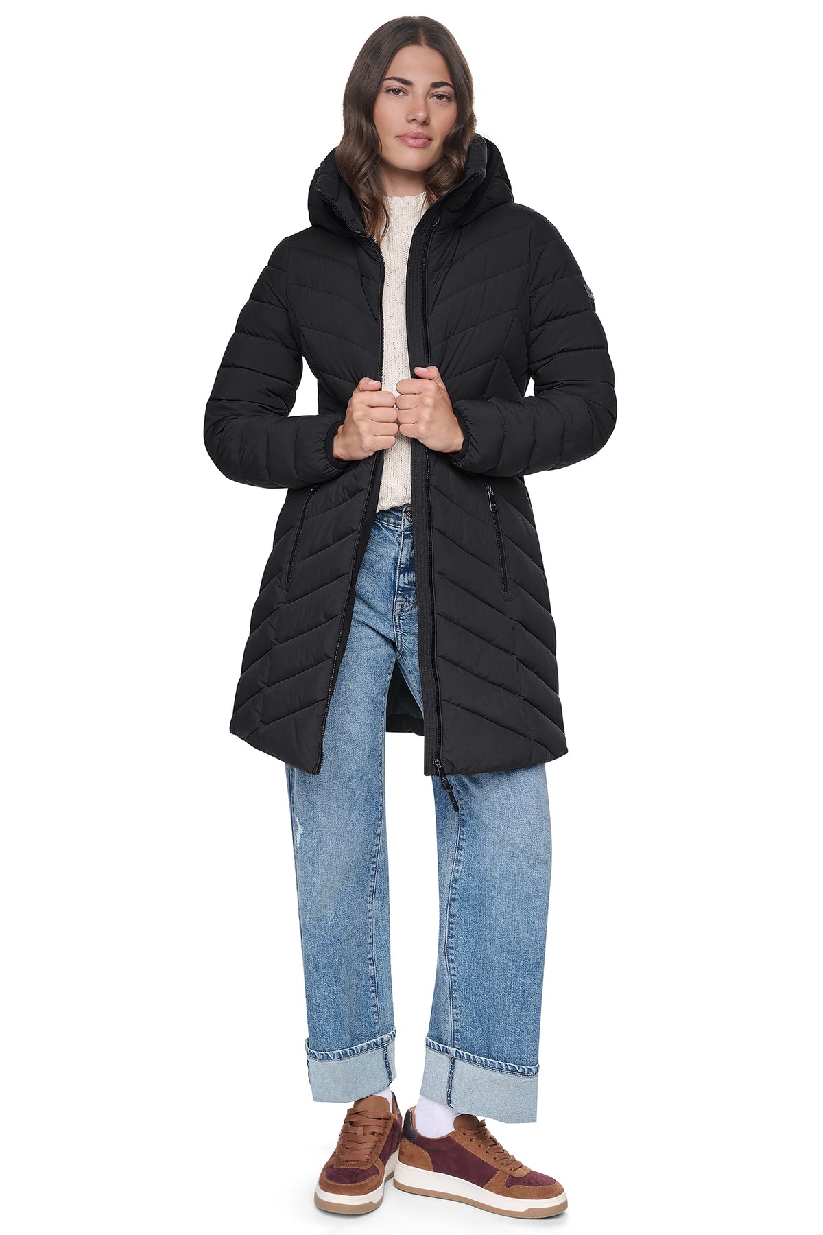 STRETCH PUFFER JACKET VIEW 2