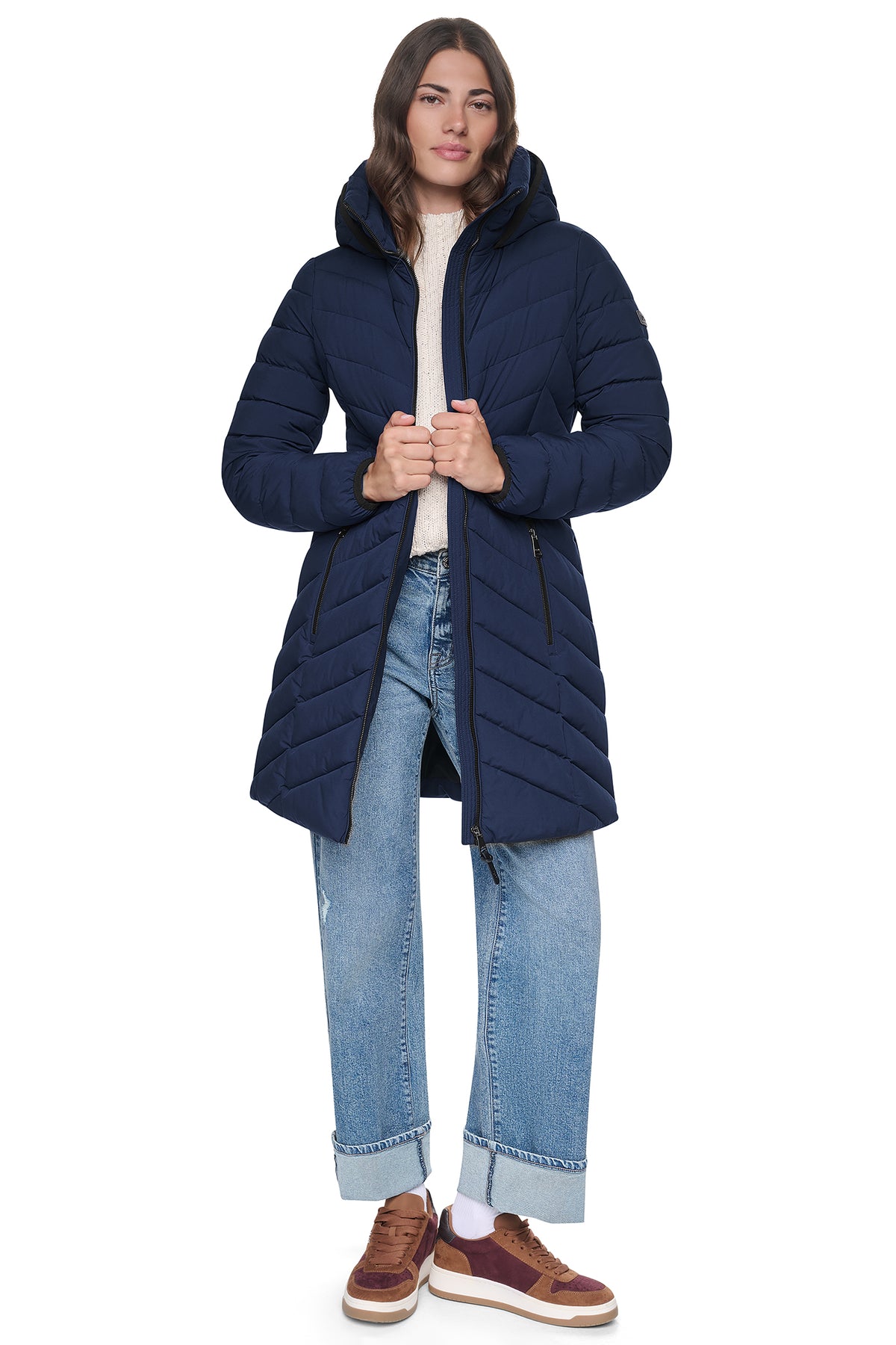 STRETCH PUFFER JACKET VIEW 2