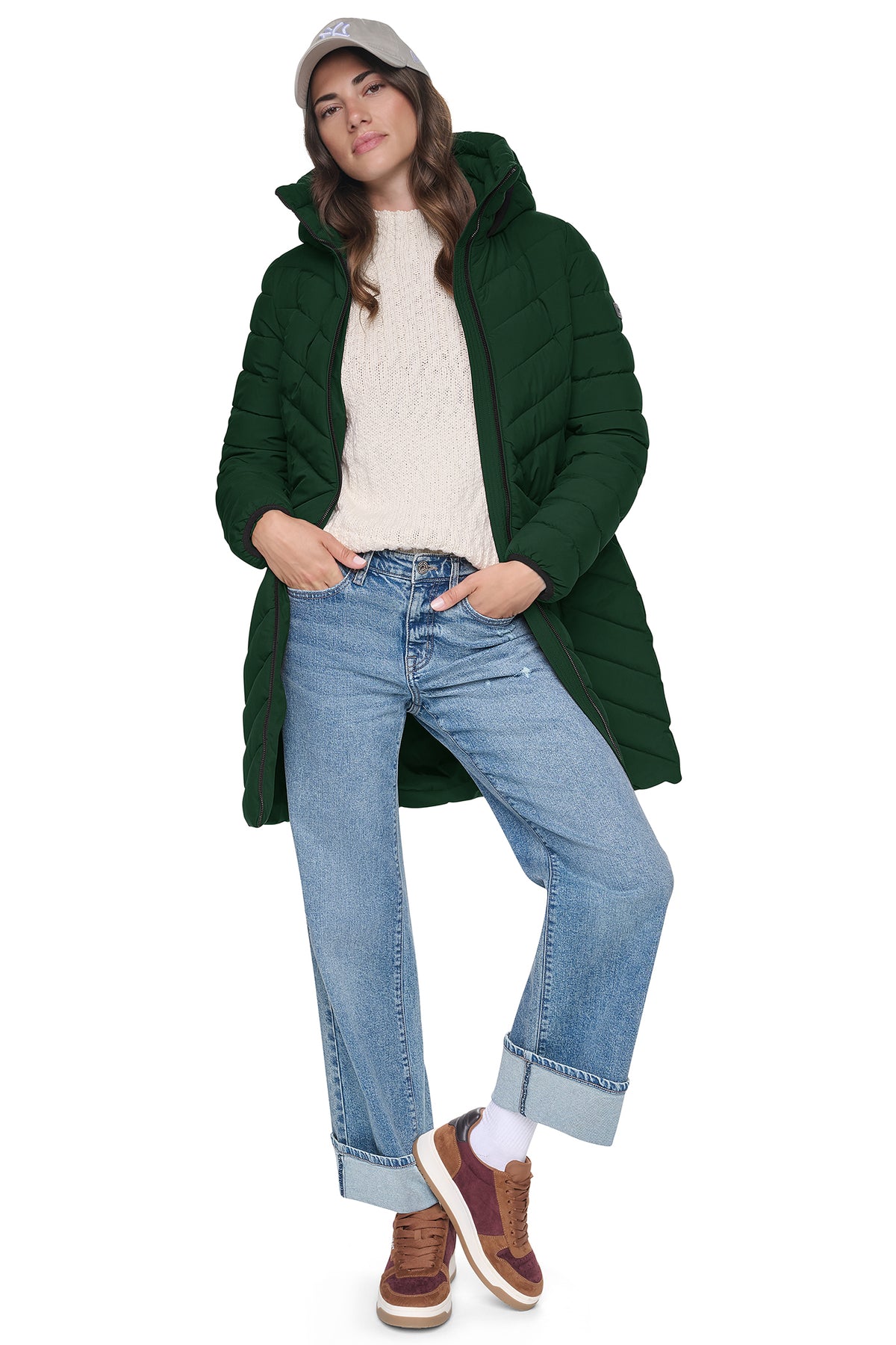 STRETCH PUFFER JACKET VIEW 2