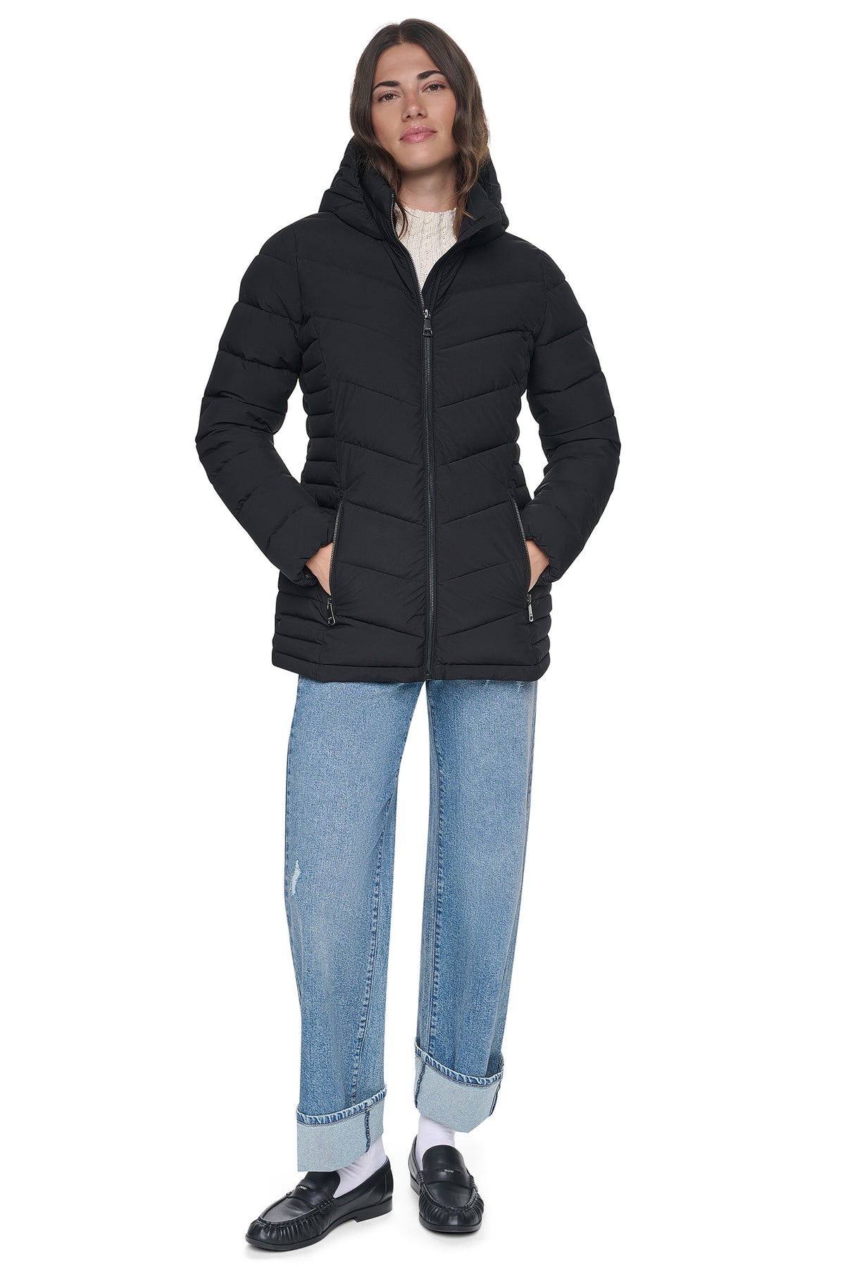 PACKABLE PUFFER JACKET VIEW 2
