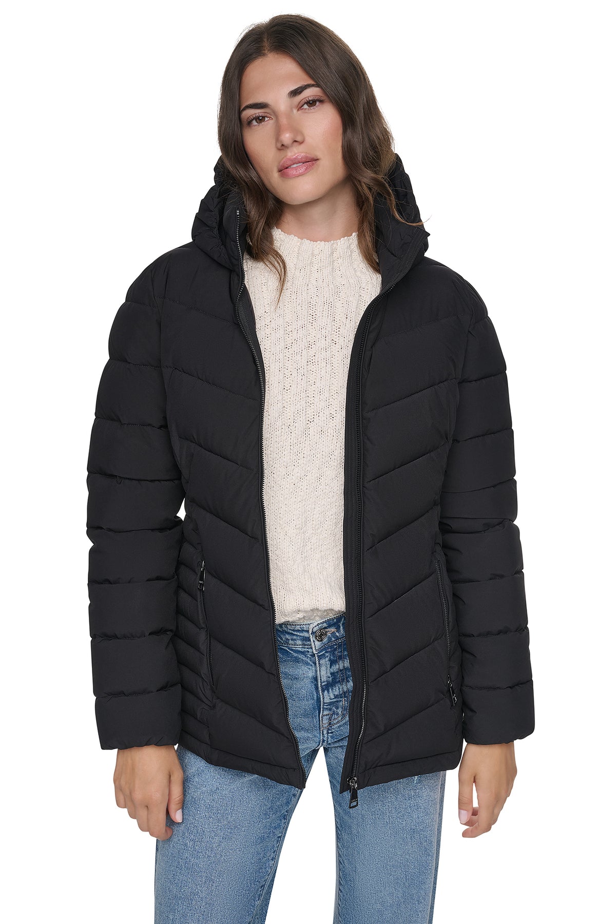PACKABLE PUFFER JACKET VIEW 2