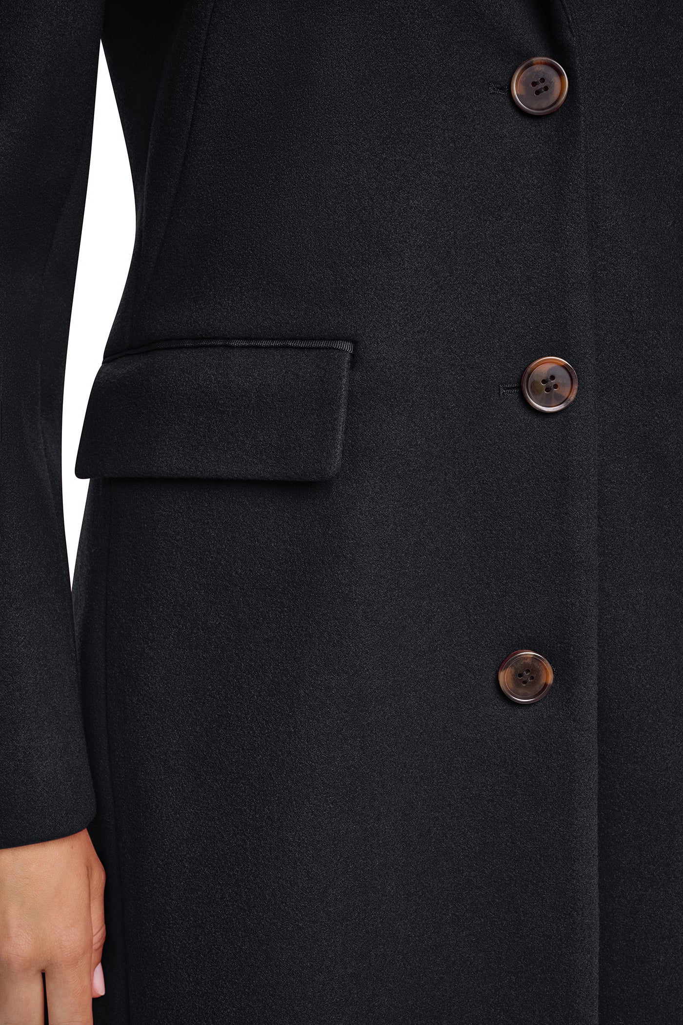 STAND COLLAR COAT VIEW 8