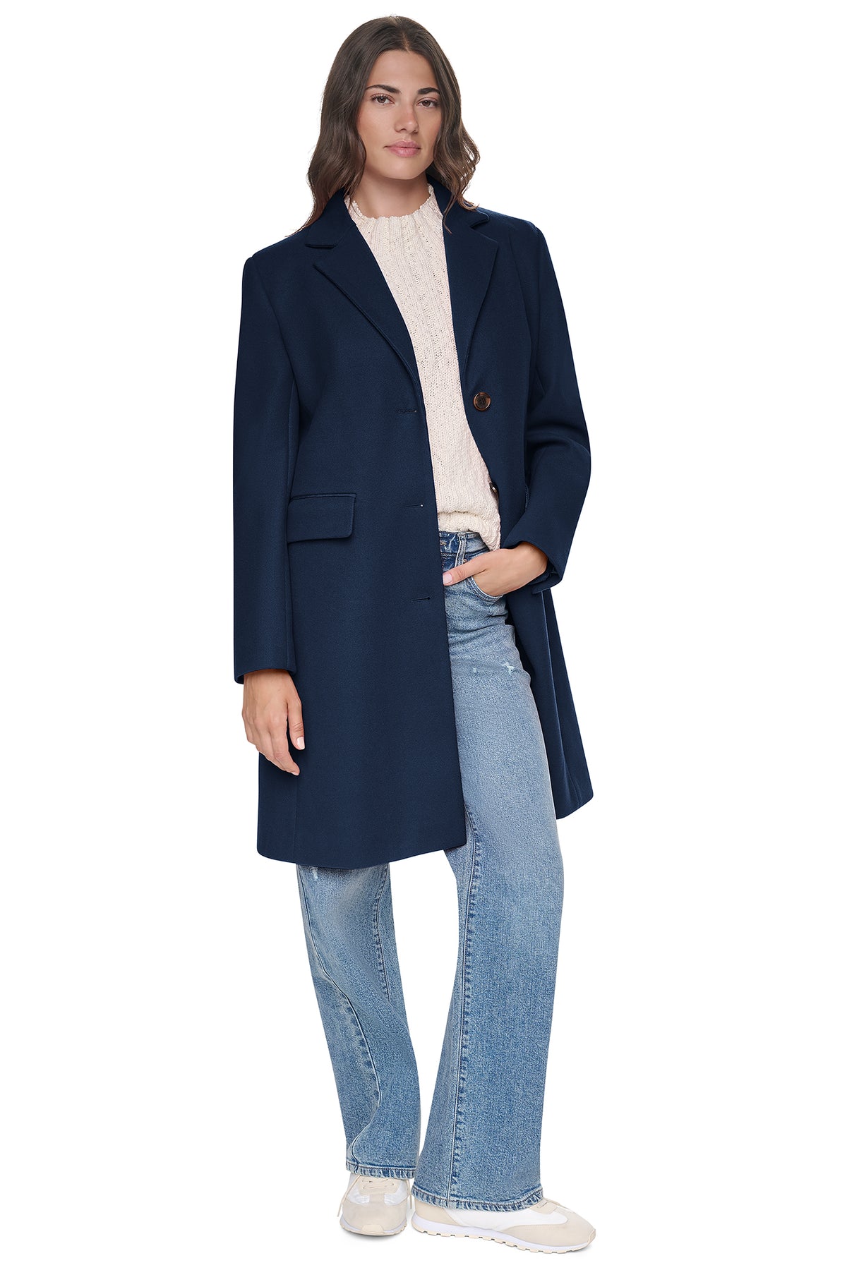 CLASSIC NOTCH COLLAR TAILORED WALKER VIEW 2