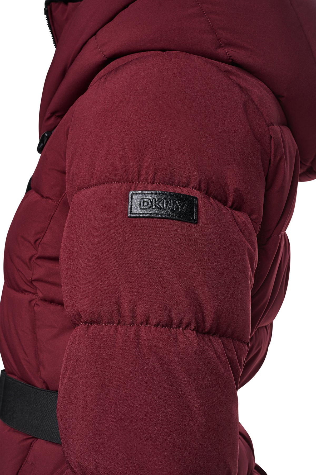 LONG BELTED LAYERED PUFFER VIEW 2