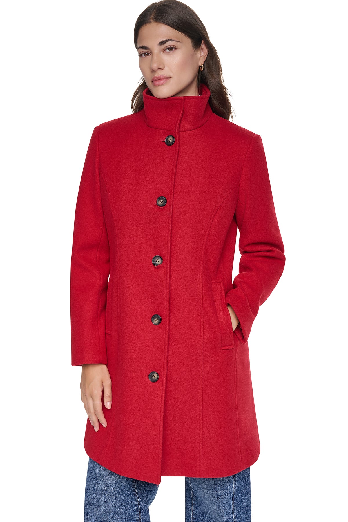 CLASSIC STAND COLLAR TAILORED WALKER VIEW 2