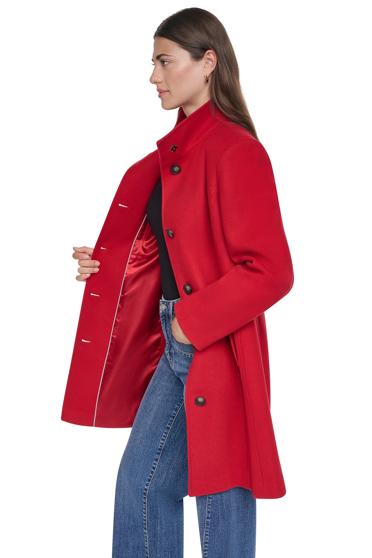 CLASSIC STAND COLLAR TAILORED WALKER VIEW 2