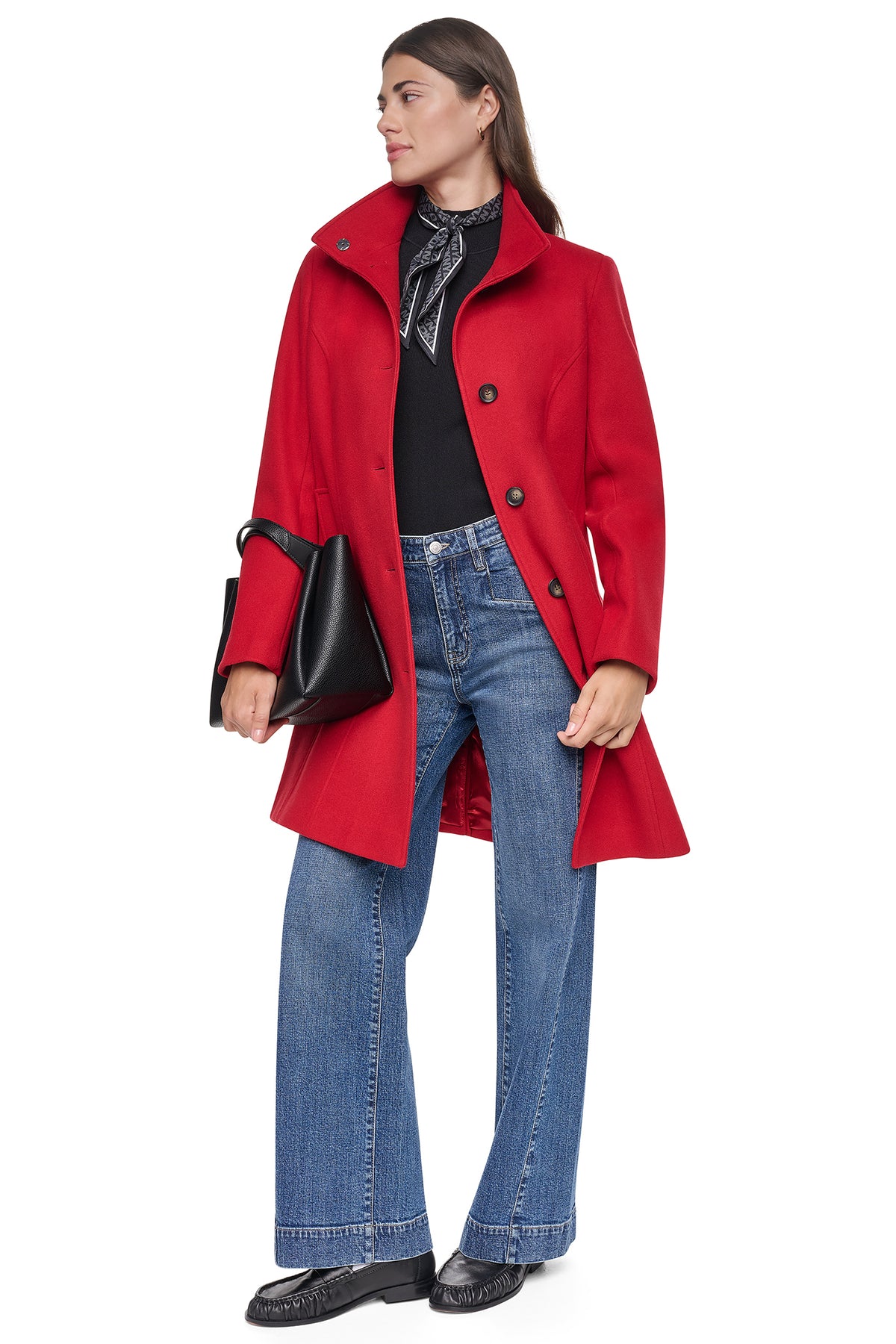 CLASSIC STAND COLLAR TAILORED WALKER VIEW 2