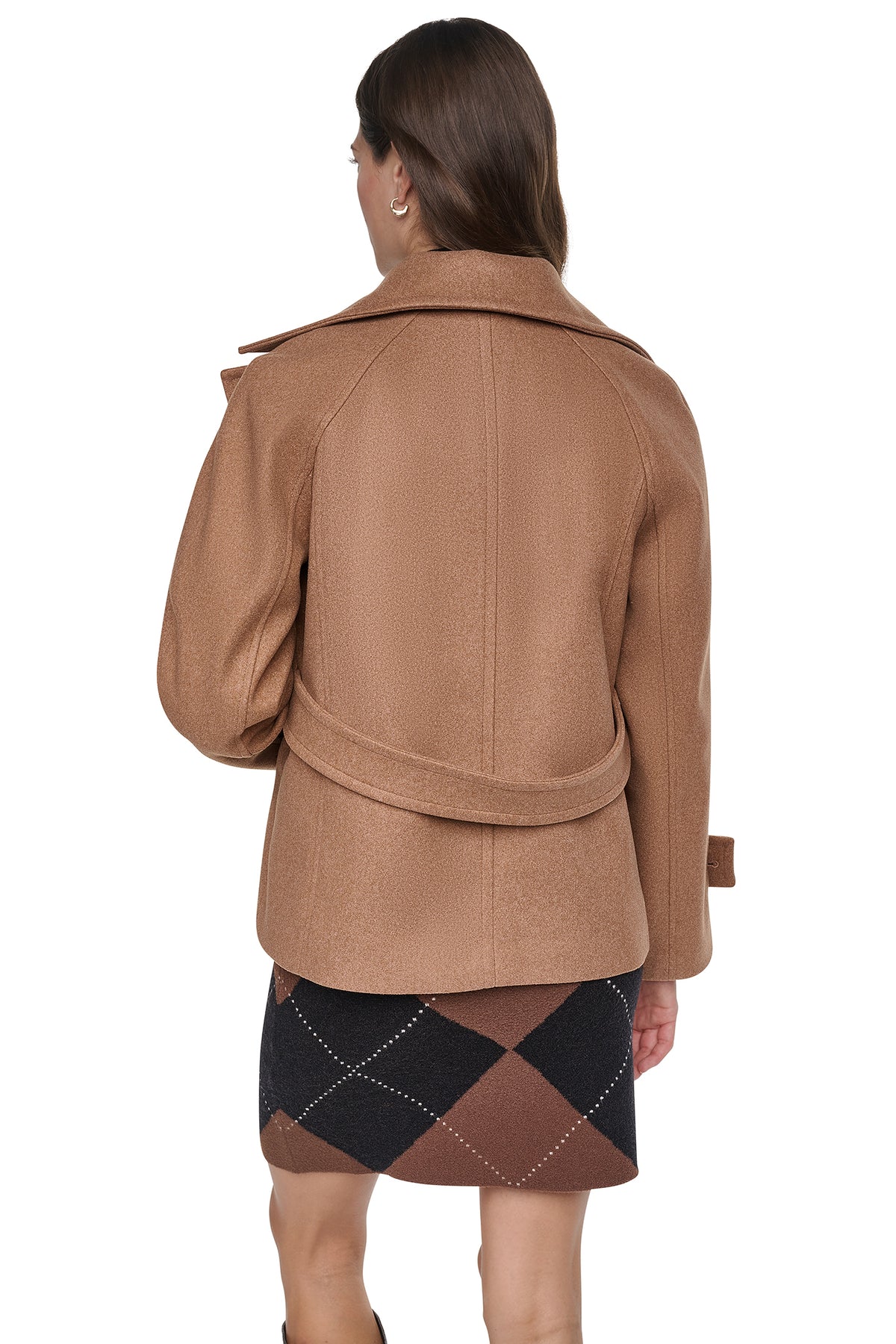 FAUX WOOL PEACOAT VIEW 2