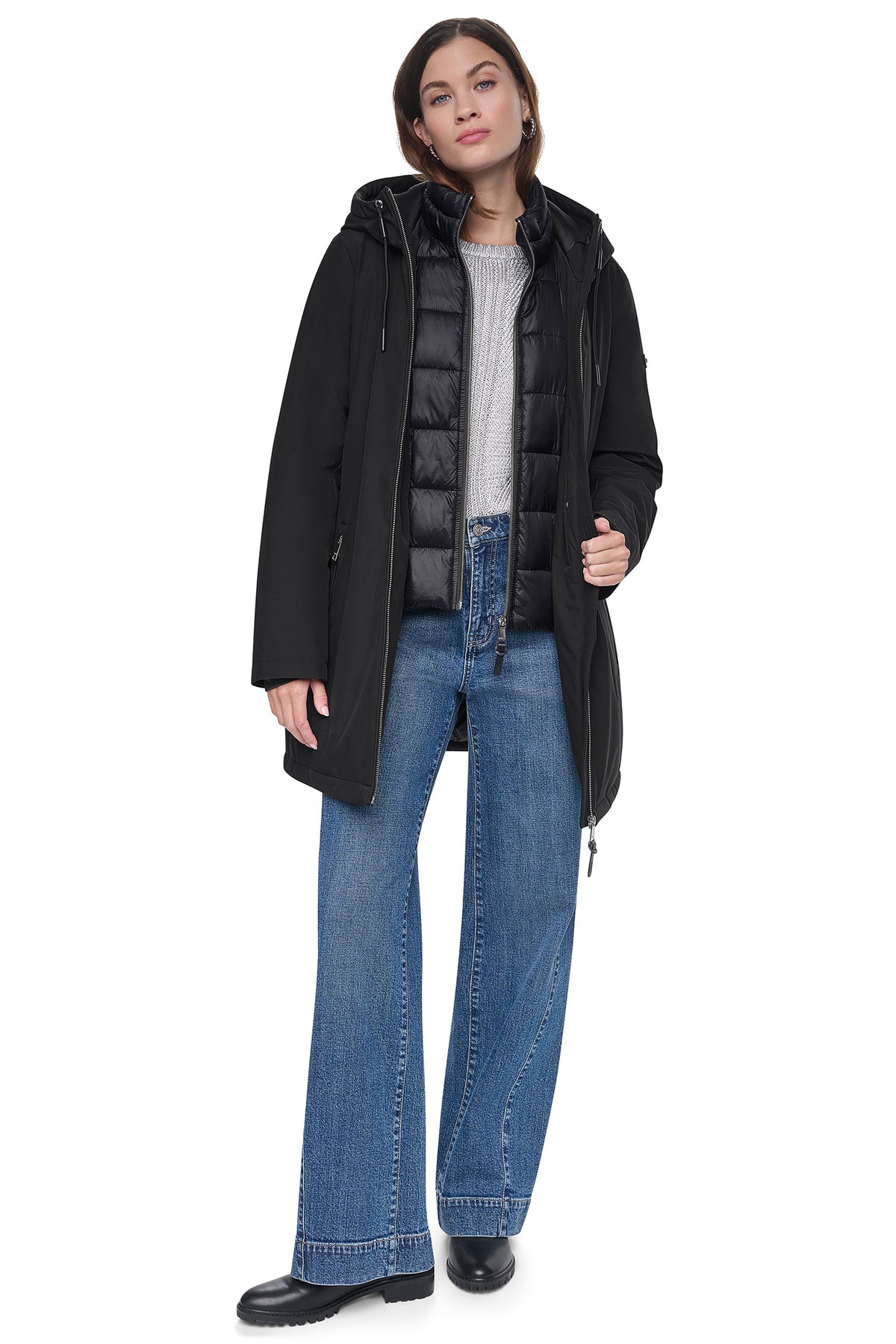 SOFTSHELL JACKET WITH CIRE BIB VIEW 2