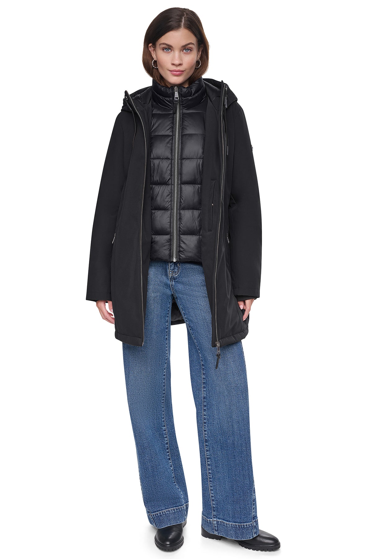 SOFTSHELL JACKET WITH CIRE BIB VIEW 2