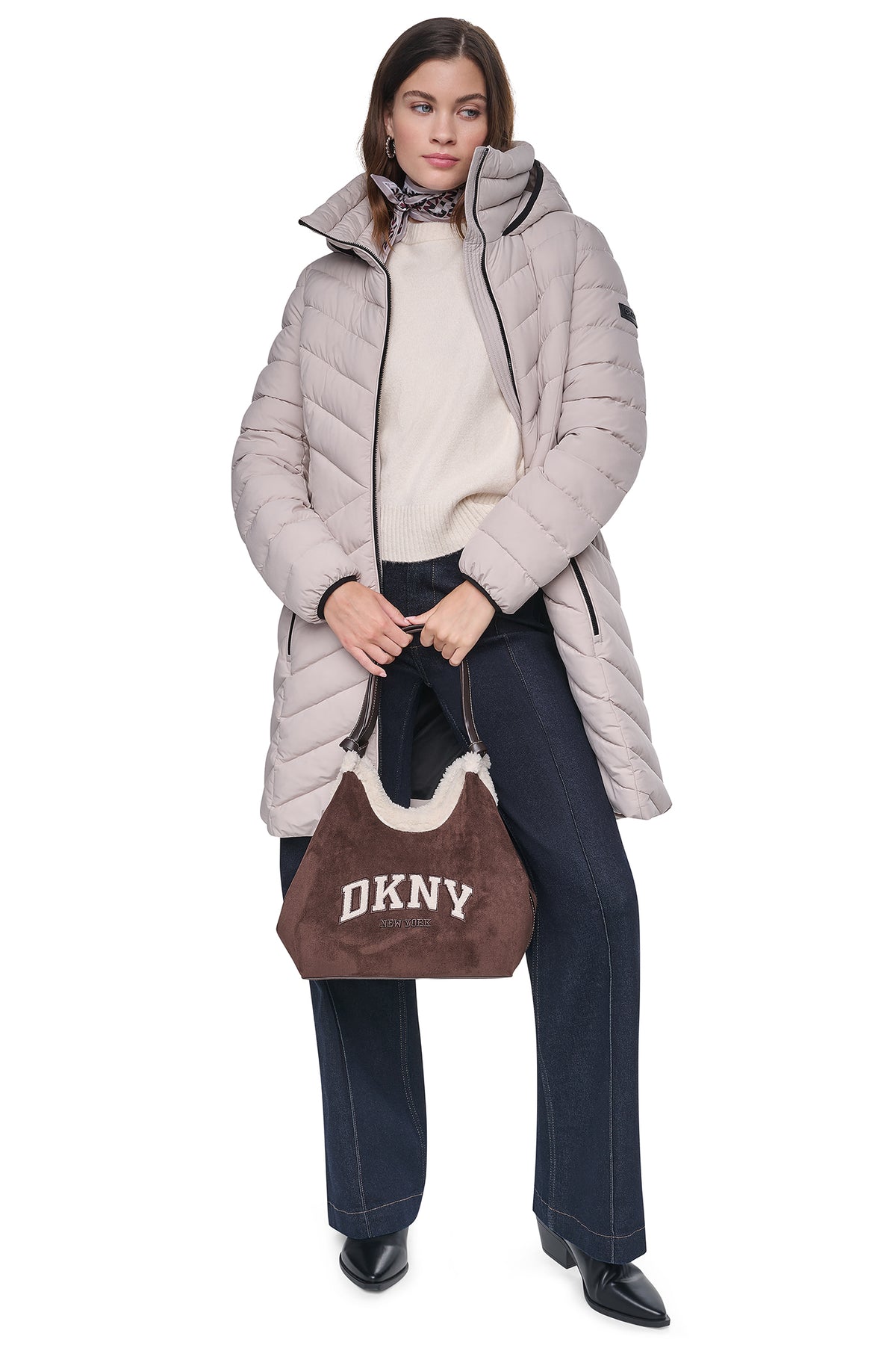STRETCH PUFFER JACKET VIEW 2