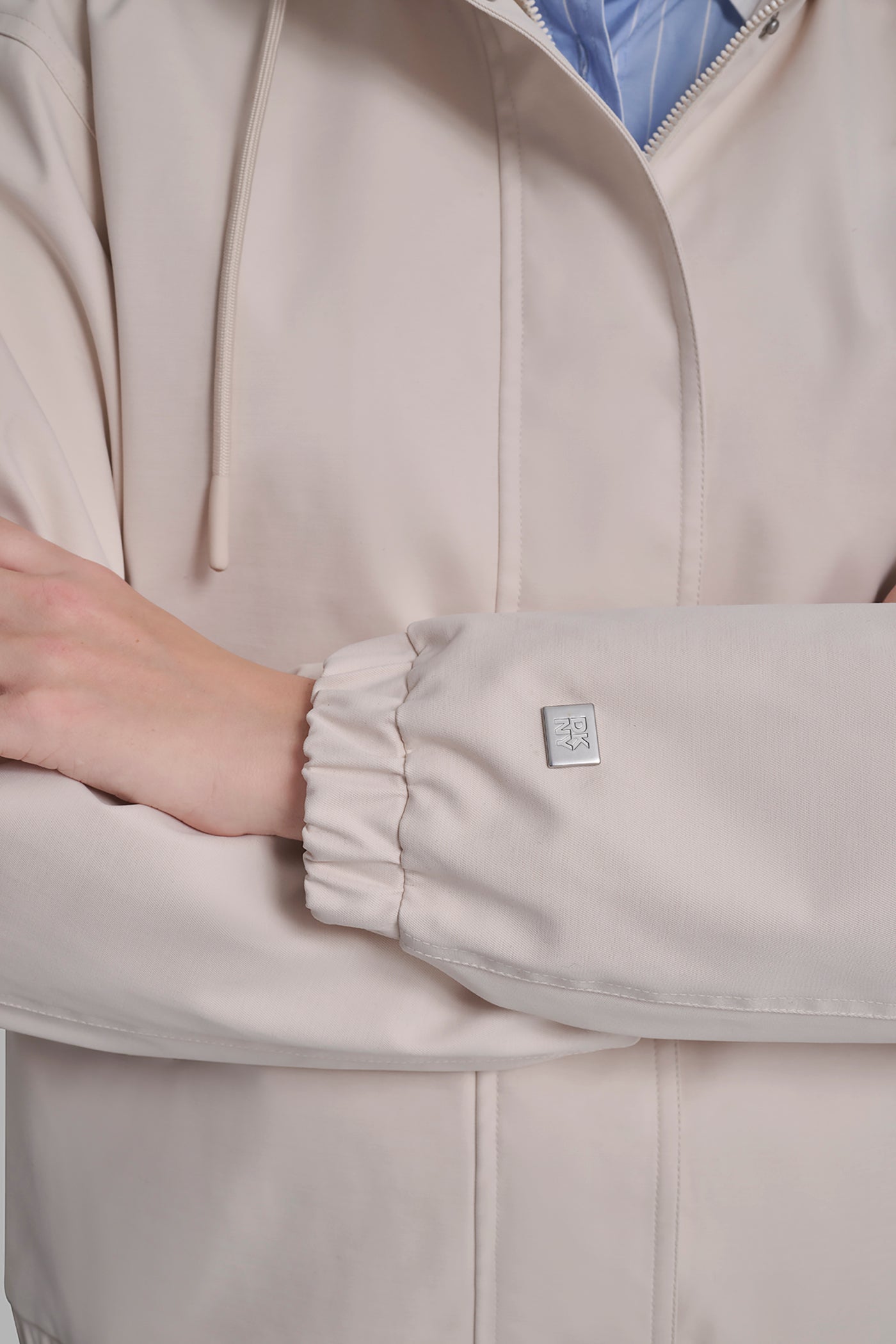 HIGH COLLAR BOMBER JACKET WITH HOOD VIEW 5 | WOMENS COATS & JACKETS