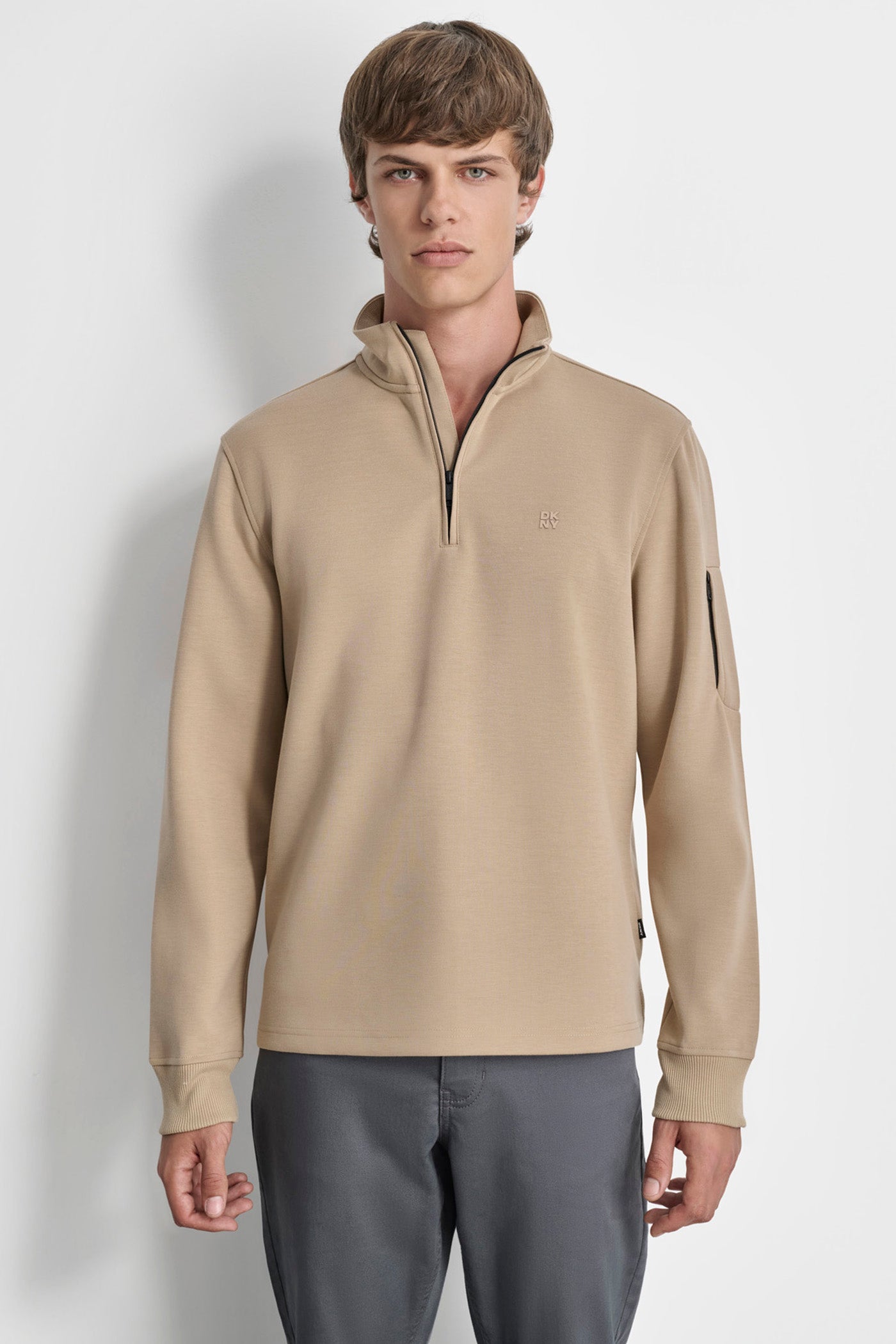 NOAH QUARTER ZIP | DKNY