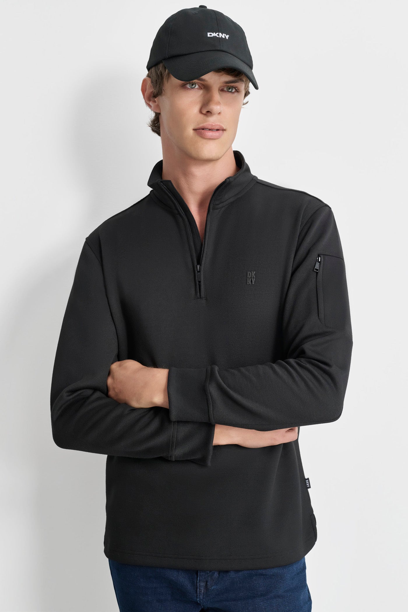 NOAH QUARTER ZIP | DKNY