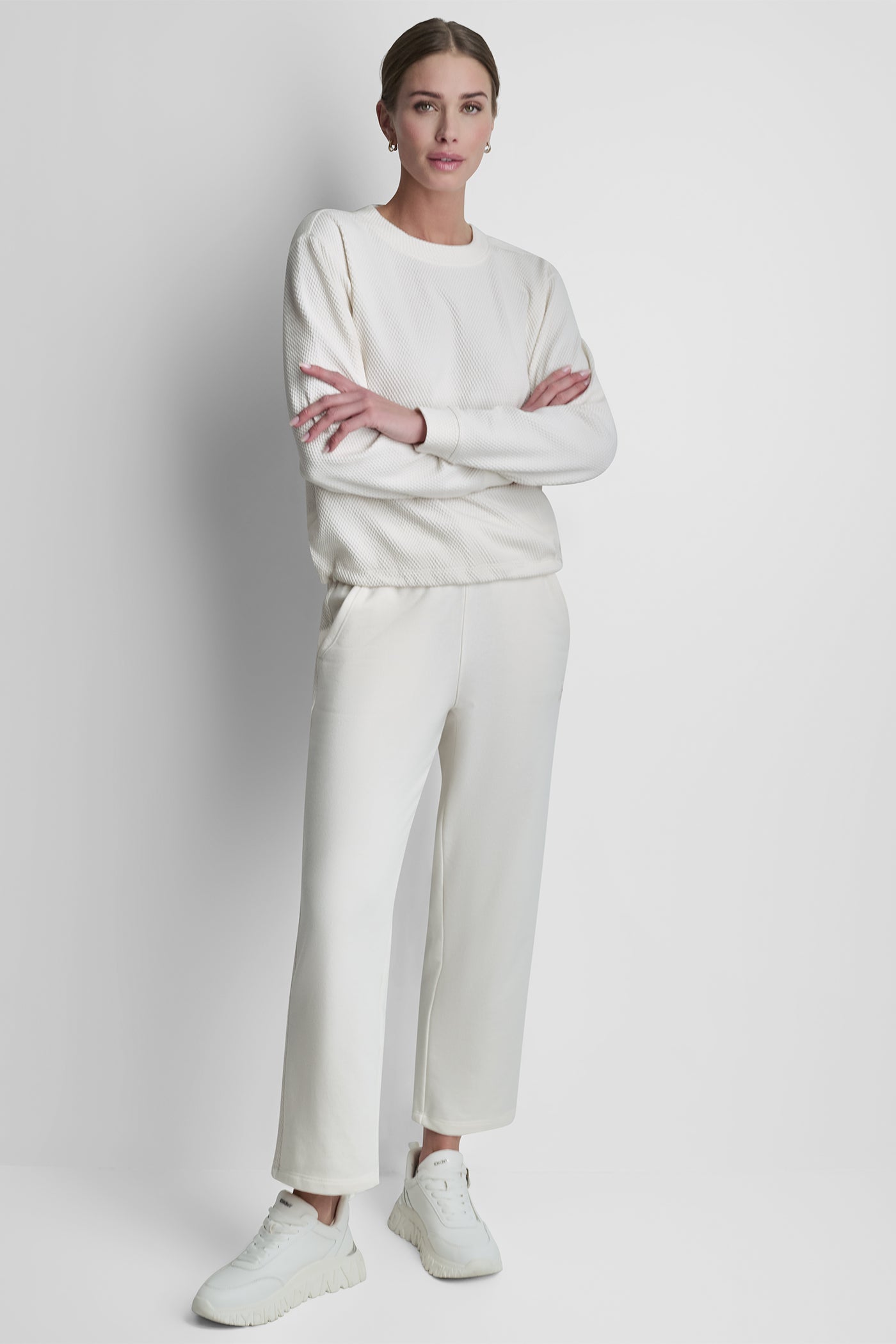 JACQUARD KNIT PULLOVER VIEW 5 | DKNY Sport
