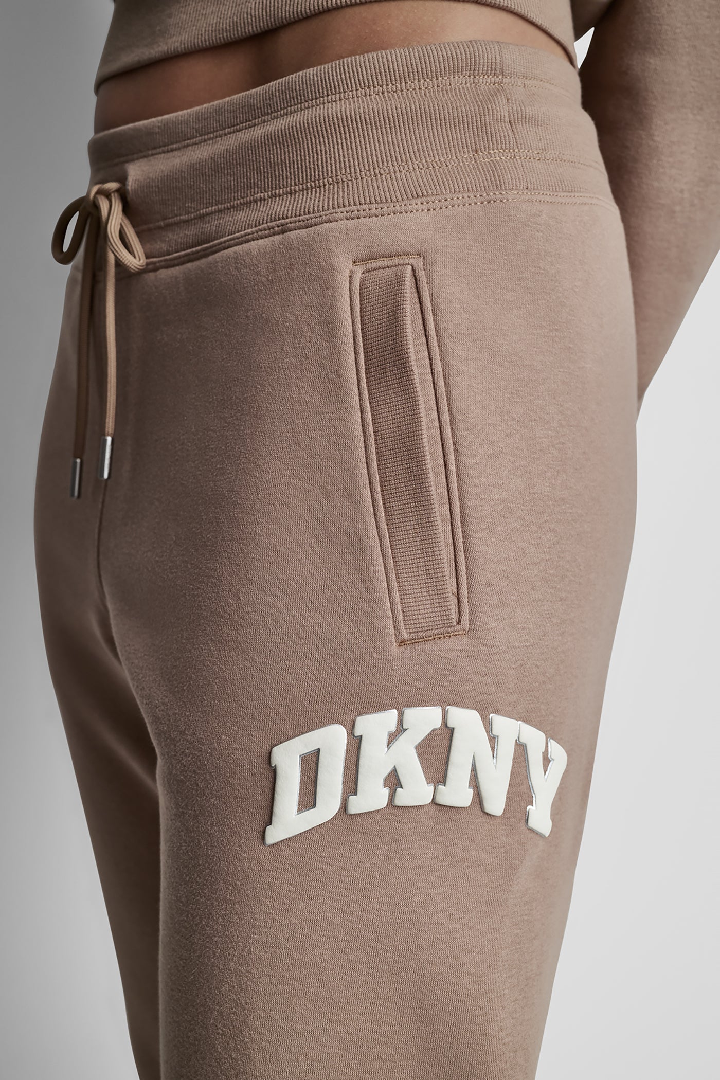 MID-RISE VARSITY LOGO JOGGER VIEW 5 | DKNY Sport