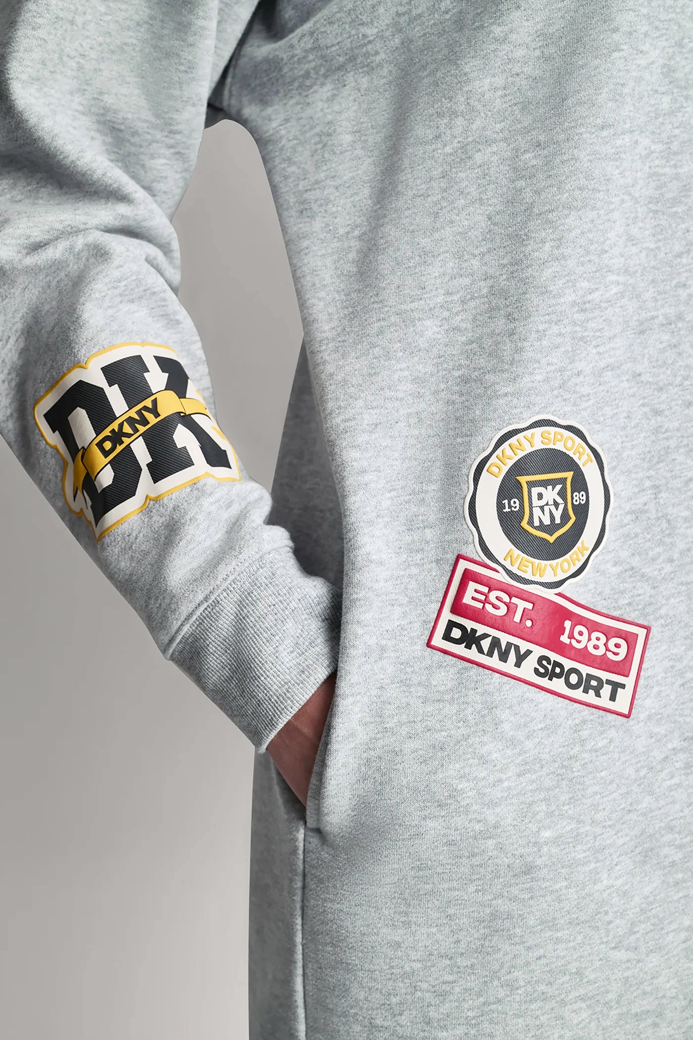 CAMPUS PATCH LONG SLEEVE SNEAKER DRESS VIEW 7 | july