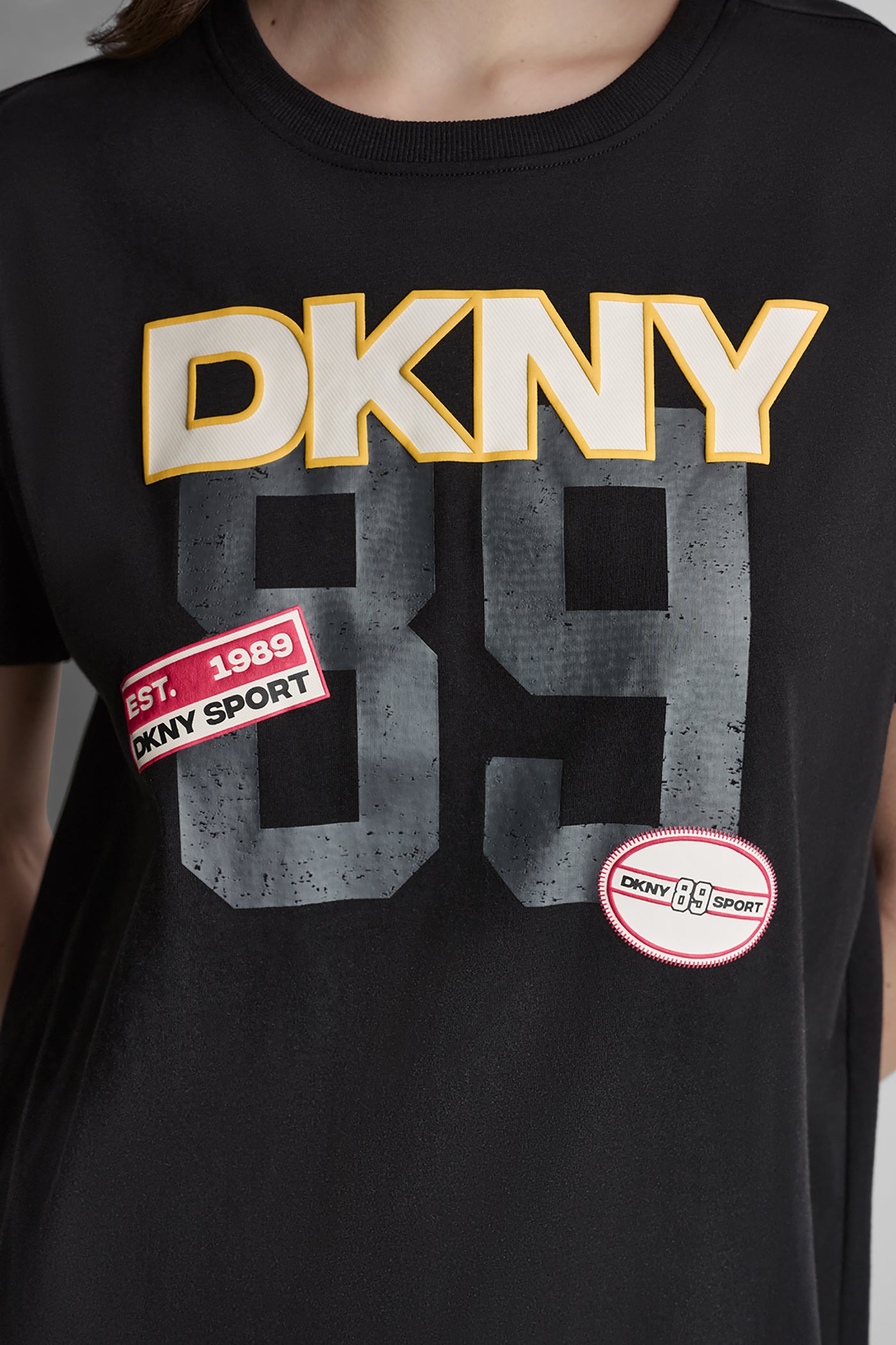 CAMPUS PATCH DROP SHOULDER TEE VIEW 6 | Summer Collection