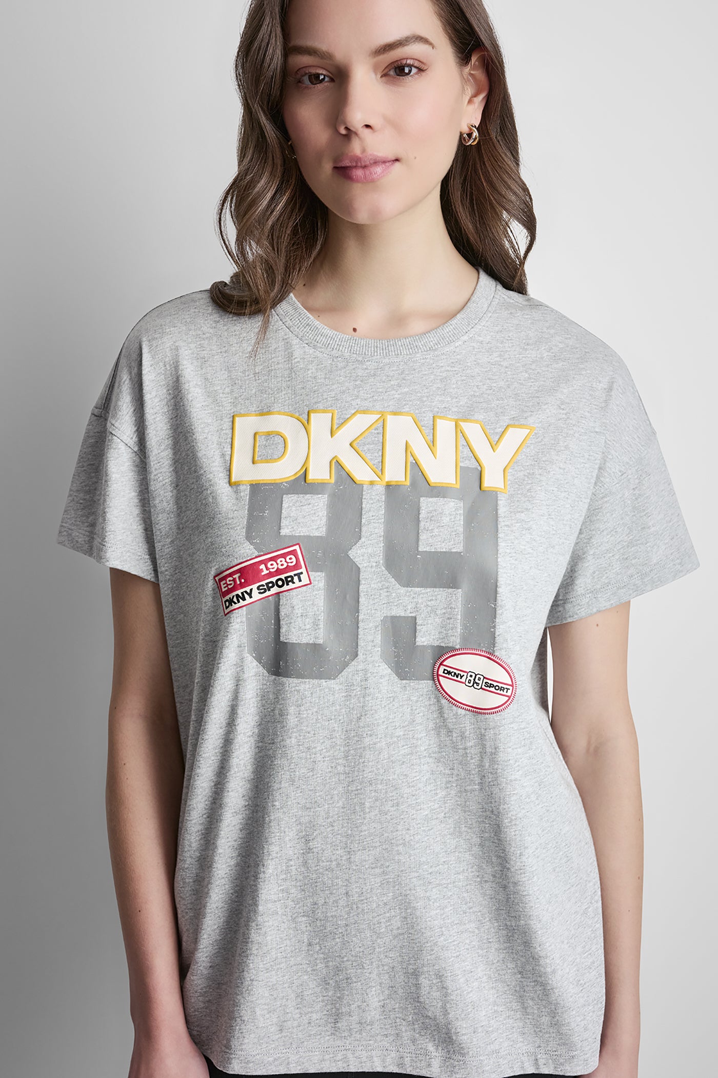 CAMPUS PATCH DROP SHOULDER TEE VIEW 4 | Summer Collection