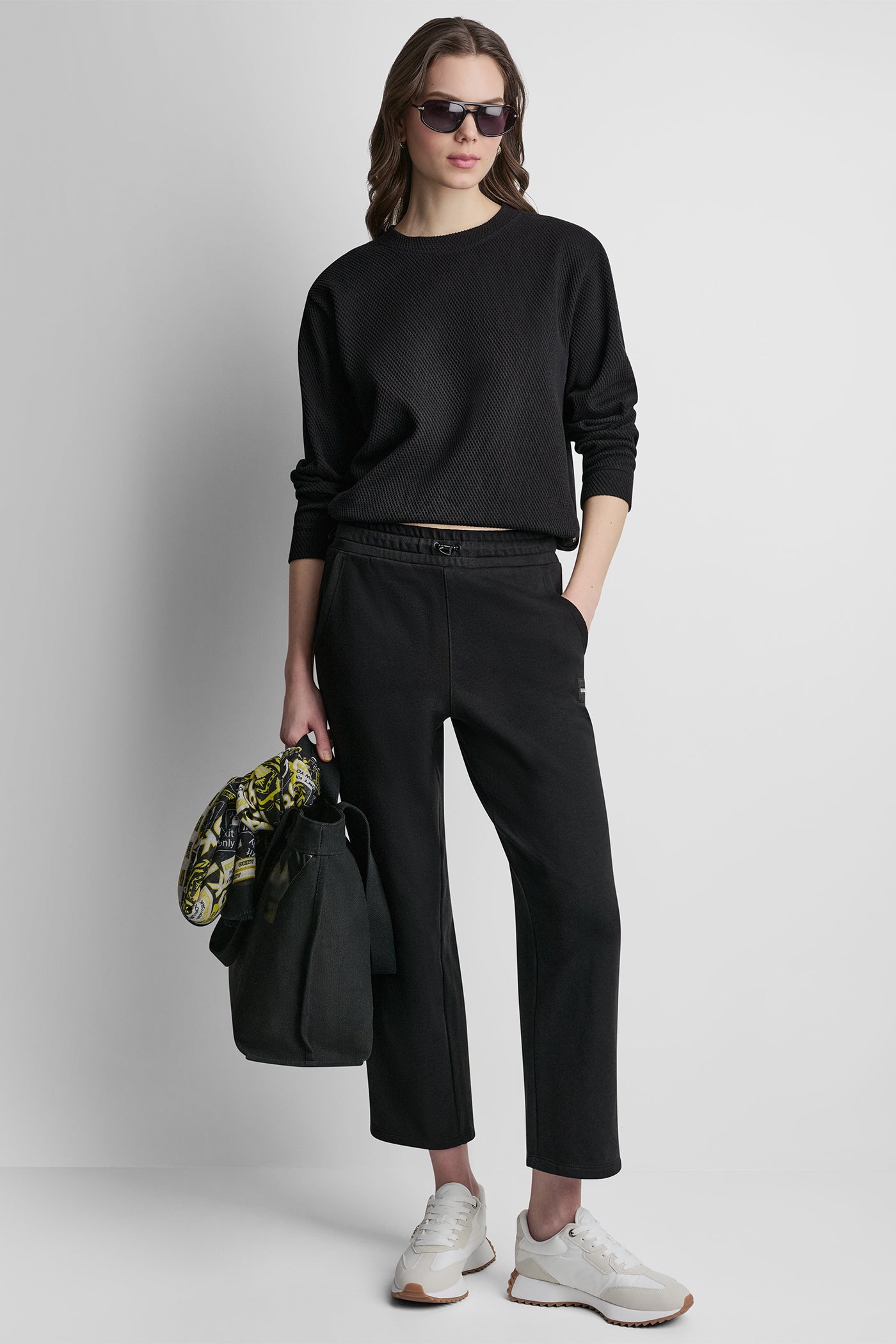 JACQUARD KNIT PULLOVER VIEW 7 | DKNY Promo