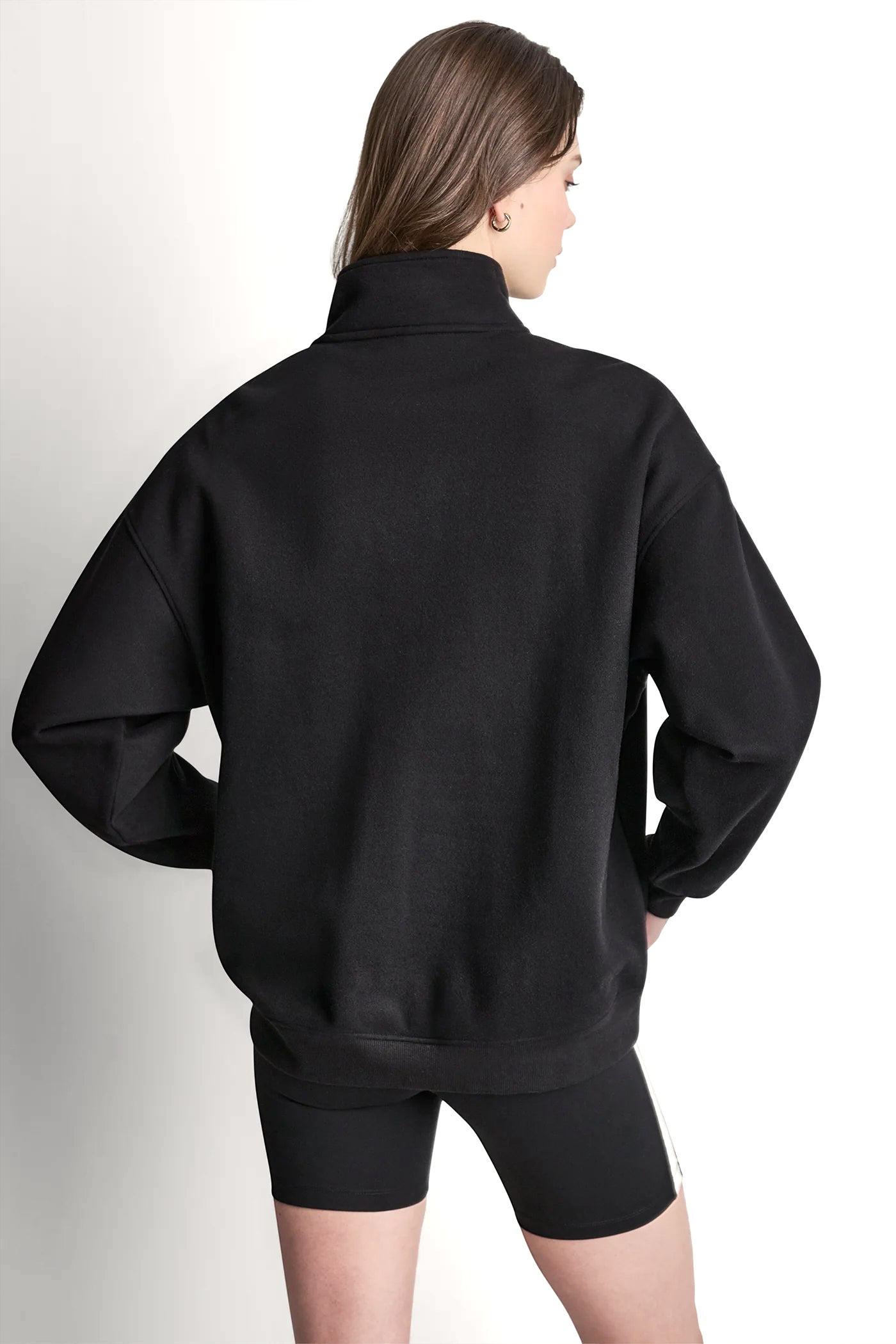 CAMPUS PATCH OVERSIZED QUARTER-ZIP VIEW 3 | july