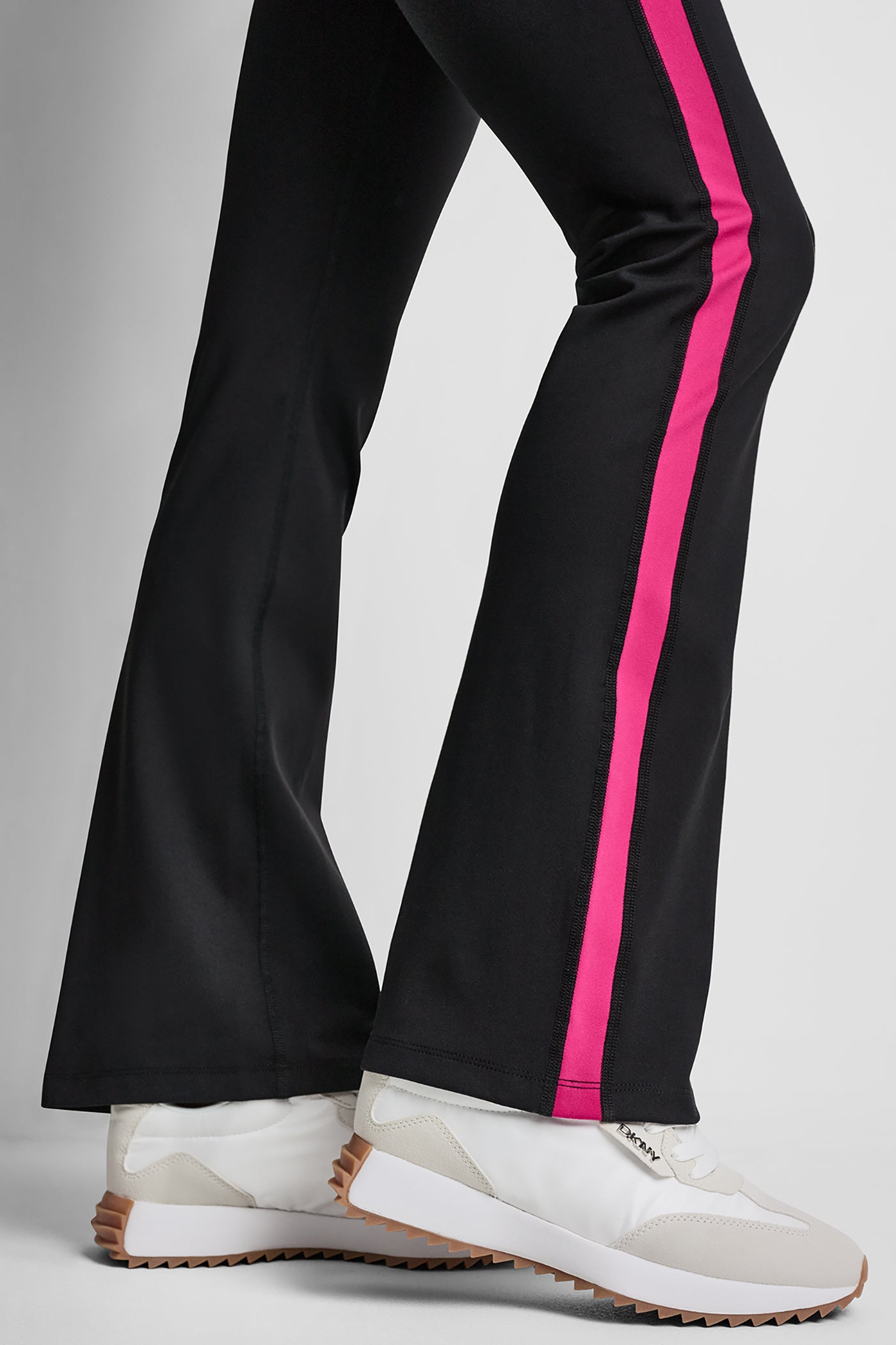 BALANCE COMPRESSION SIDE STRIPE FLARE LEGGING VIEW 6 | New Arrivals