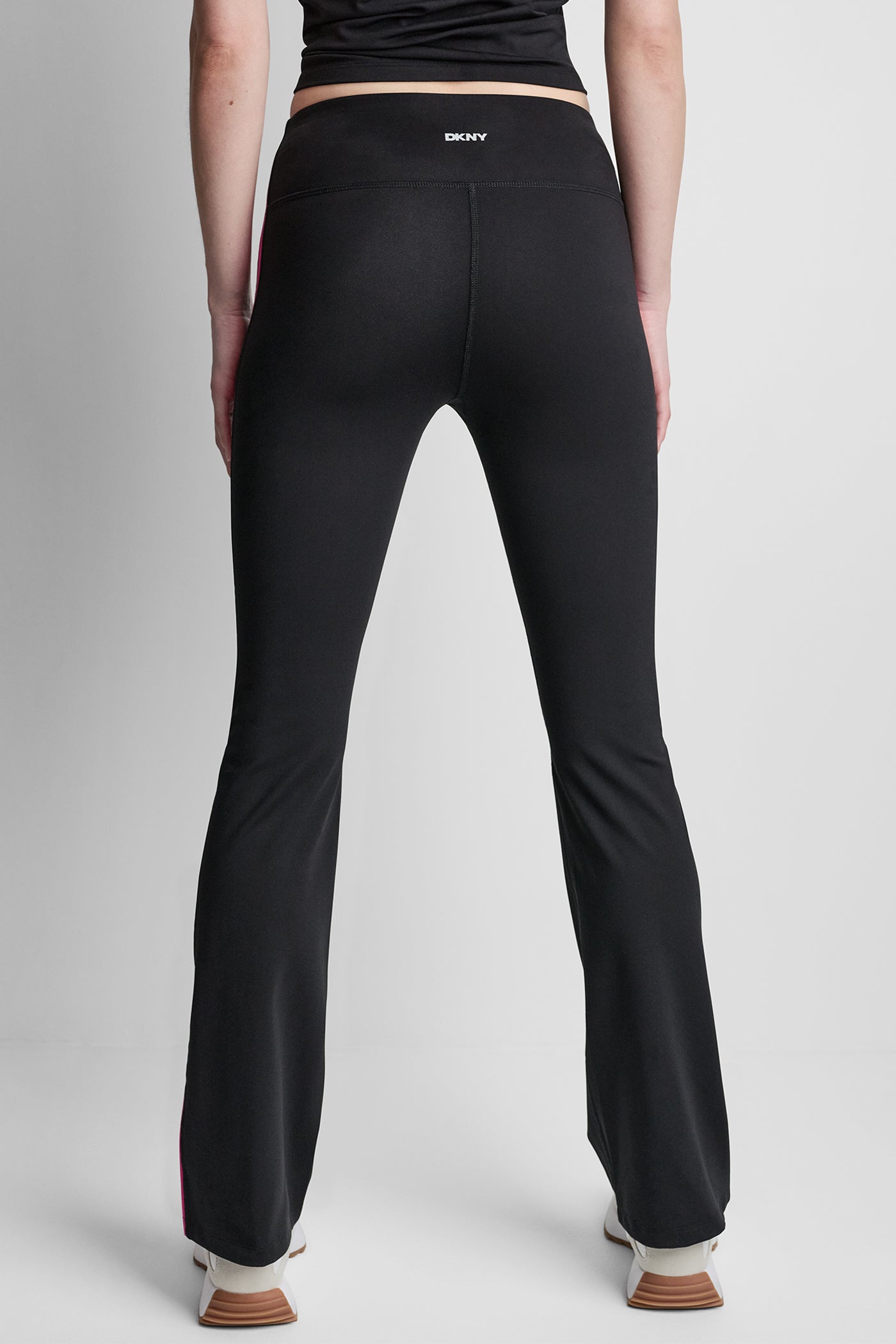 BALANCE COMPRESSION SIDE STRIPE FLARE LEGGING VIEW 3 | New Arrivals