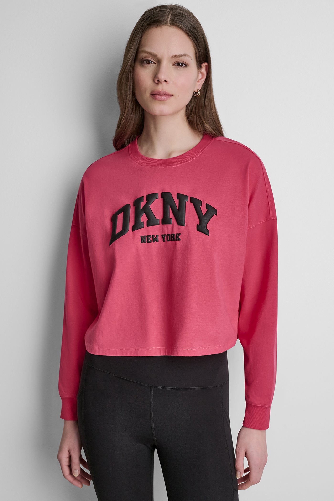 Metallic Logo Tee | Tee | DKNY