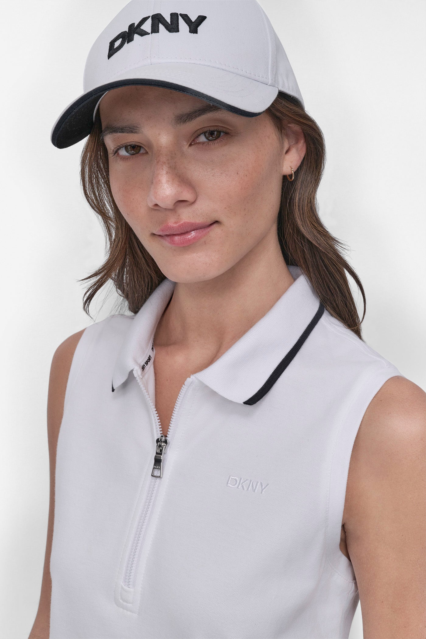 LOGO-EMBROIDERED PERFORMANCE POLO TANK VIEW 4 | Clothing