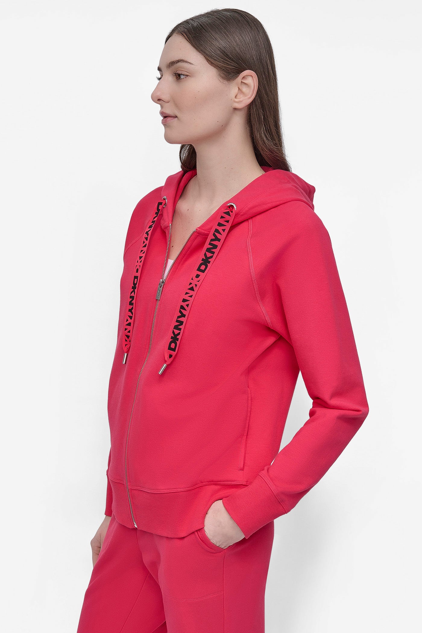 LOGO DRAWSTRING PERFORMANCE HOODIE VIEW 3 | Sport Essentials