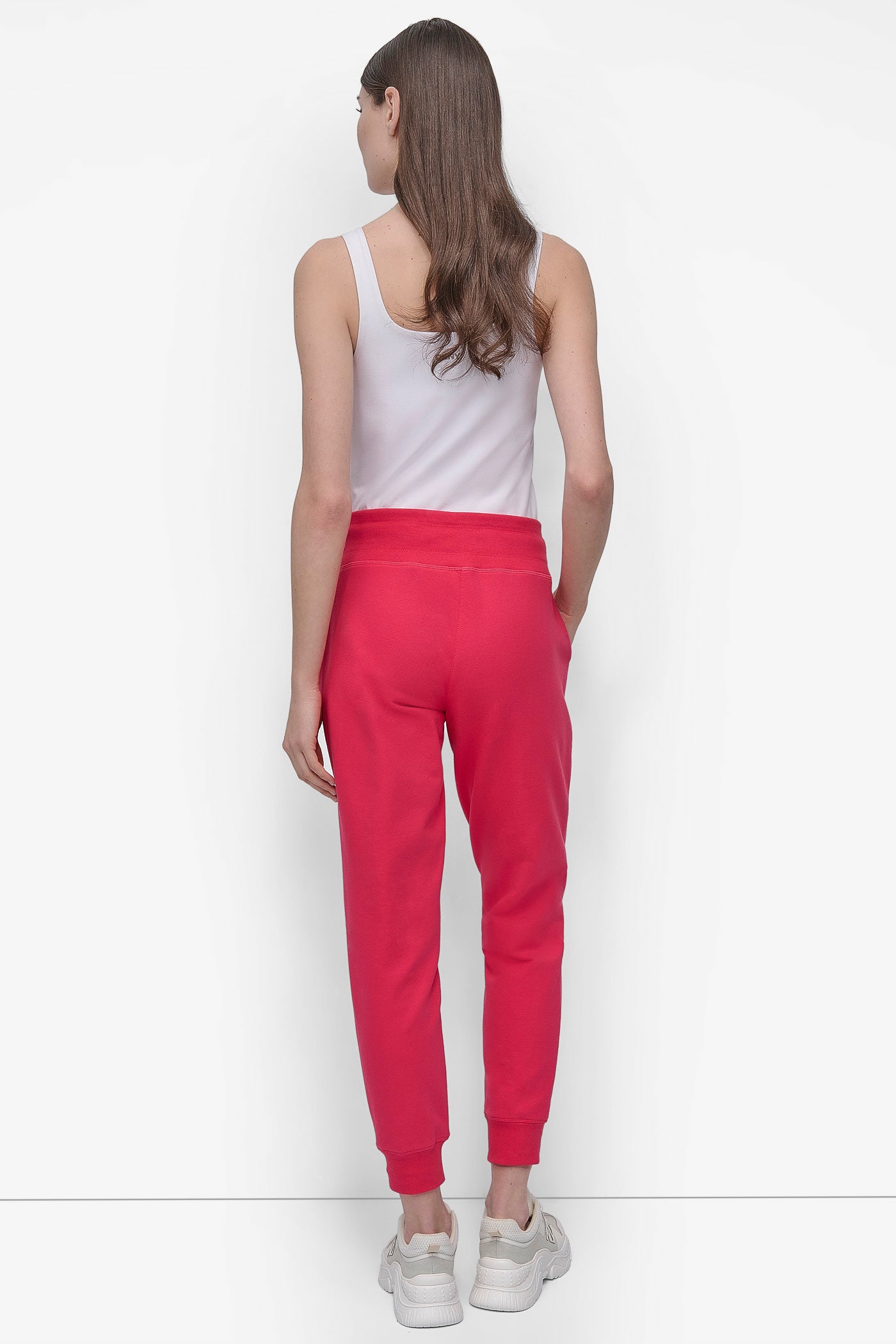 HIGH-RISE LOGO DRAWSTRING JOGGER VIEW 6 | Sport Essentials