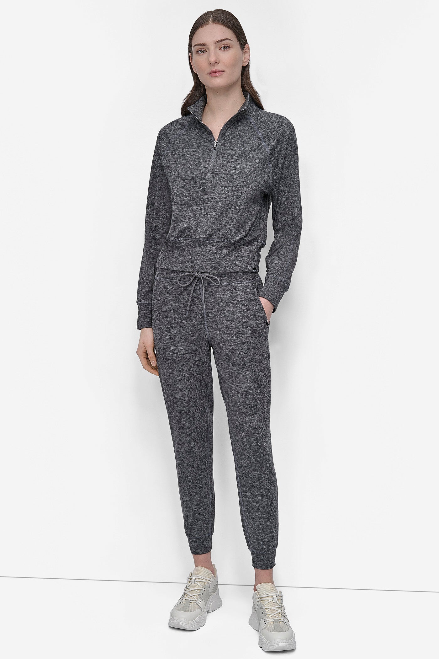 HALF-ZIP SWEATER VIEW 4 | DKNY Sport