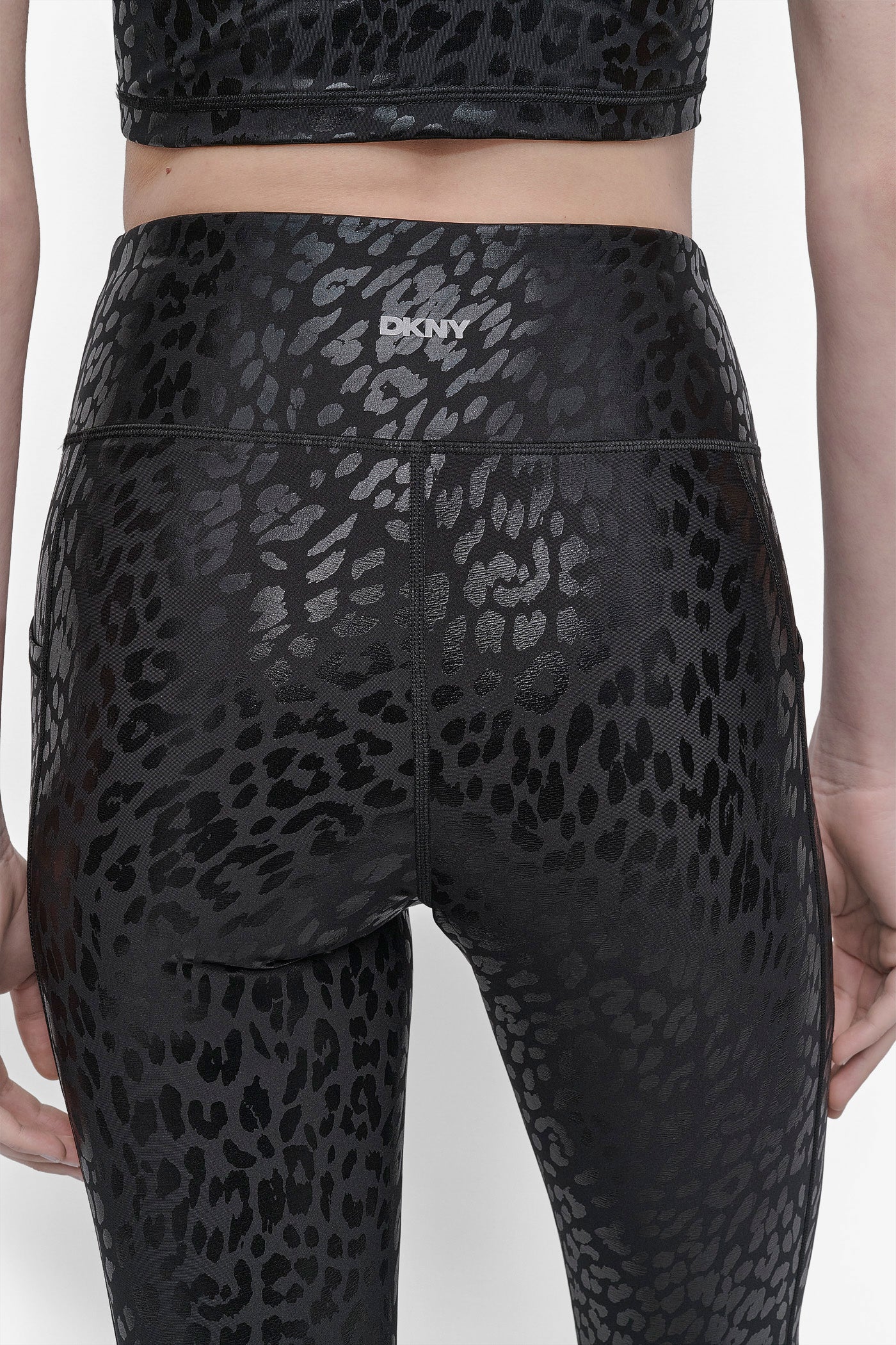 HIGH WAIST 7/8 PRINTED FITNESS TIGHT WITH POCKETS VIEW 6