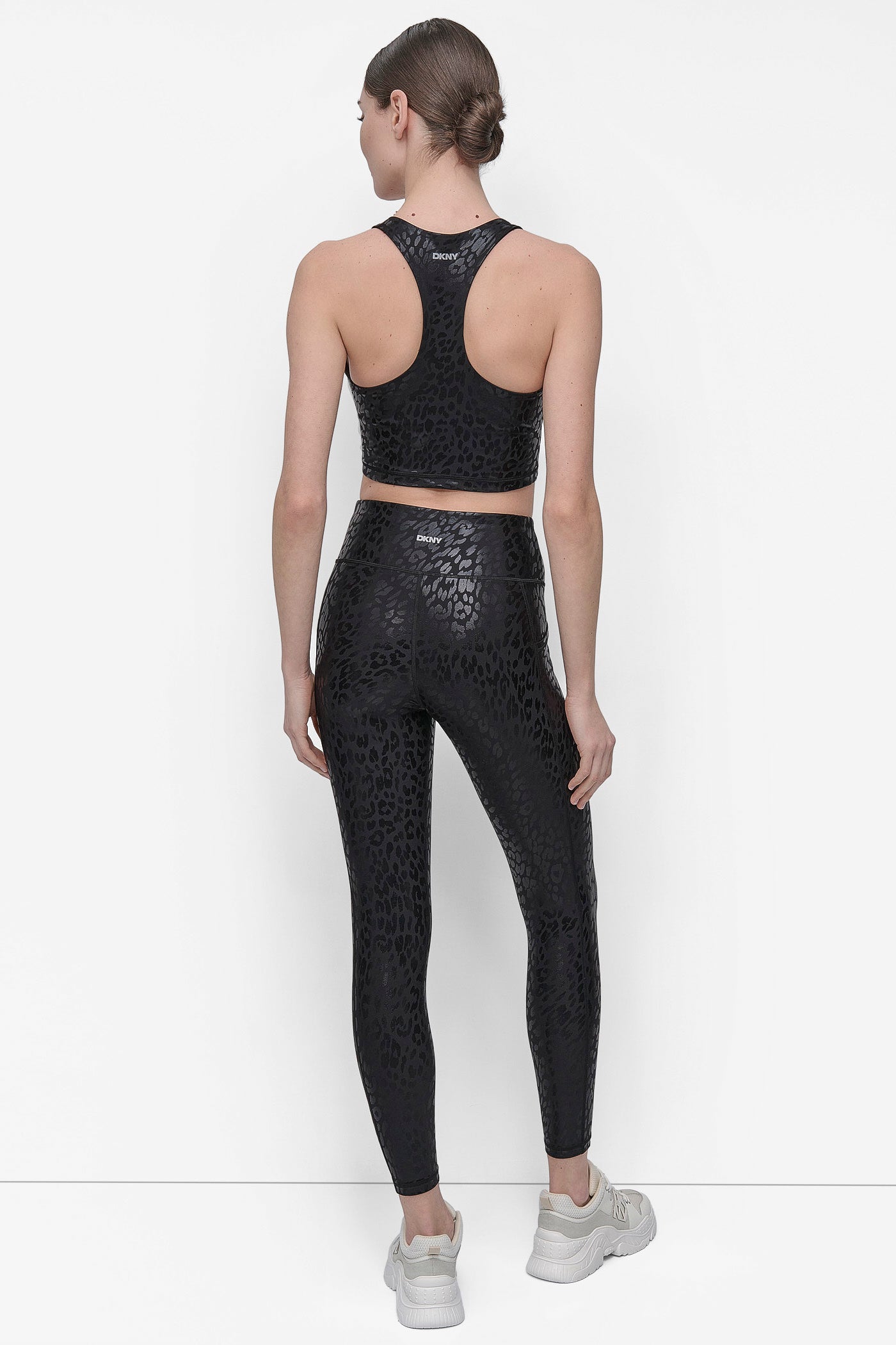 HIGH WAIST 7/8 PRINTED FITNESS TIGHT WITH POCKETS VIEW 5