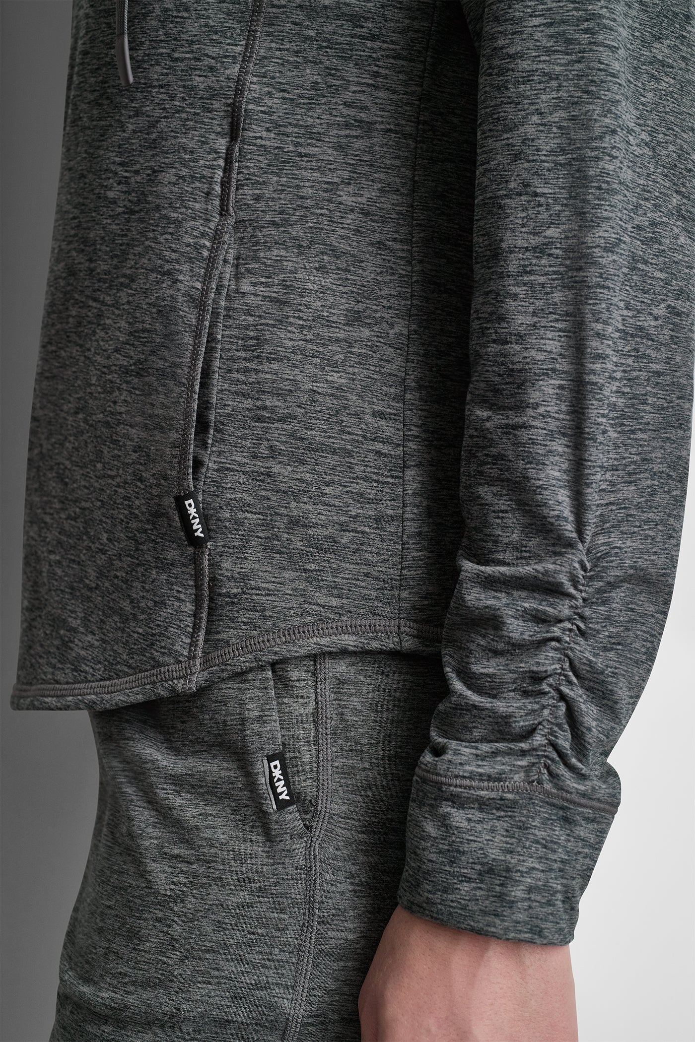 SPACEDYE RAGLAN FULL-ZIP HOODIE VIEW 8 | New Arrivals