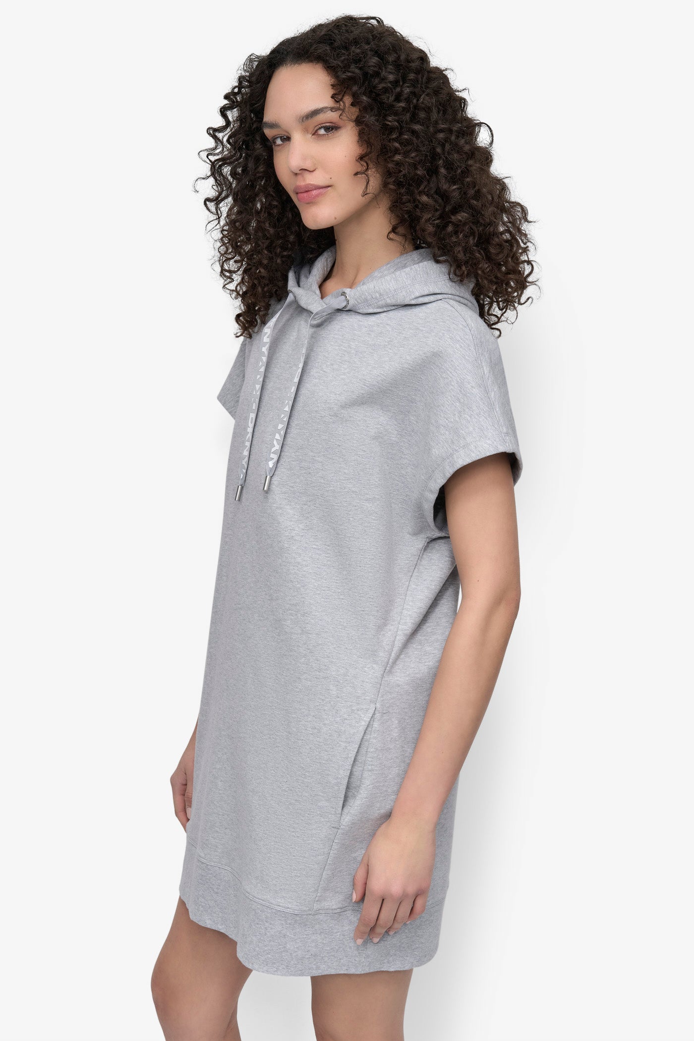 TWO TONE LOGO DRAWCORD SNEAKER DRESS VIEW 3 | SALE DRESSES