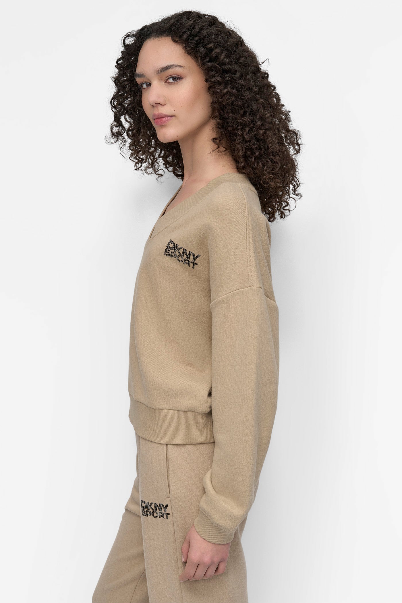 LOGO-EMBELLISHED SWEATSHIRT VIEW 3 | Sport Essentials
