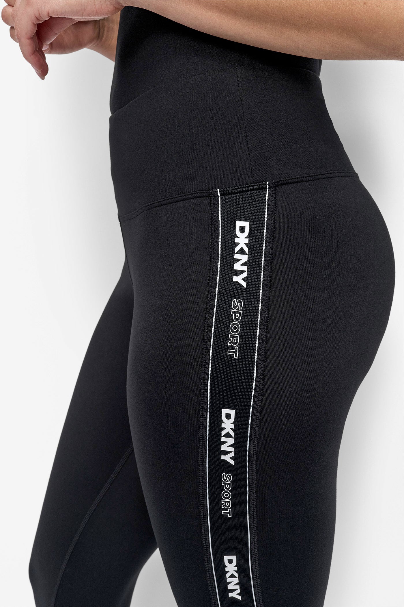 BALANCE COMPRESSION HIGH WAIST 7/8 TIGHT WITH LOGO VIEW 4 | Leggings