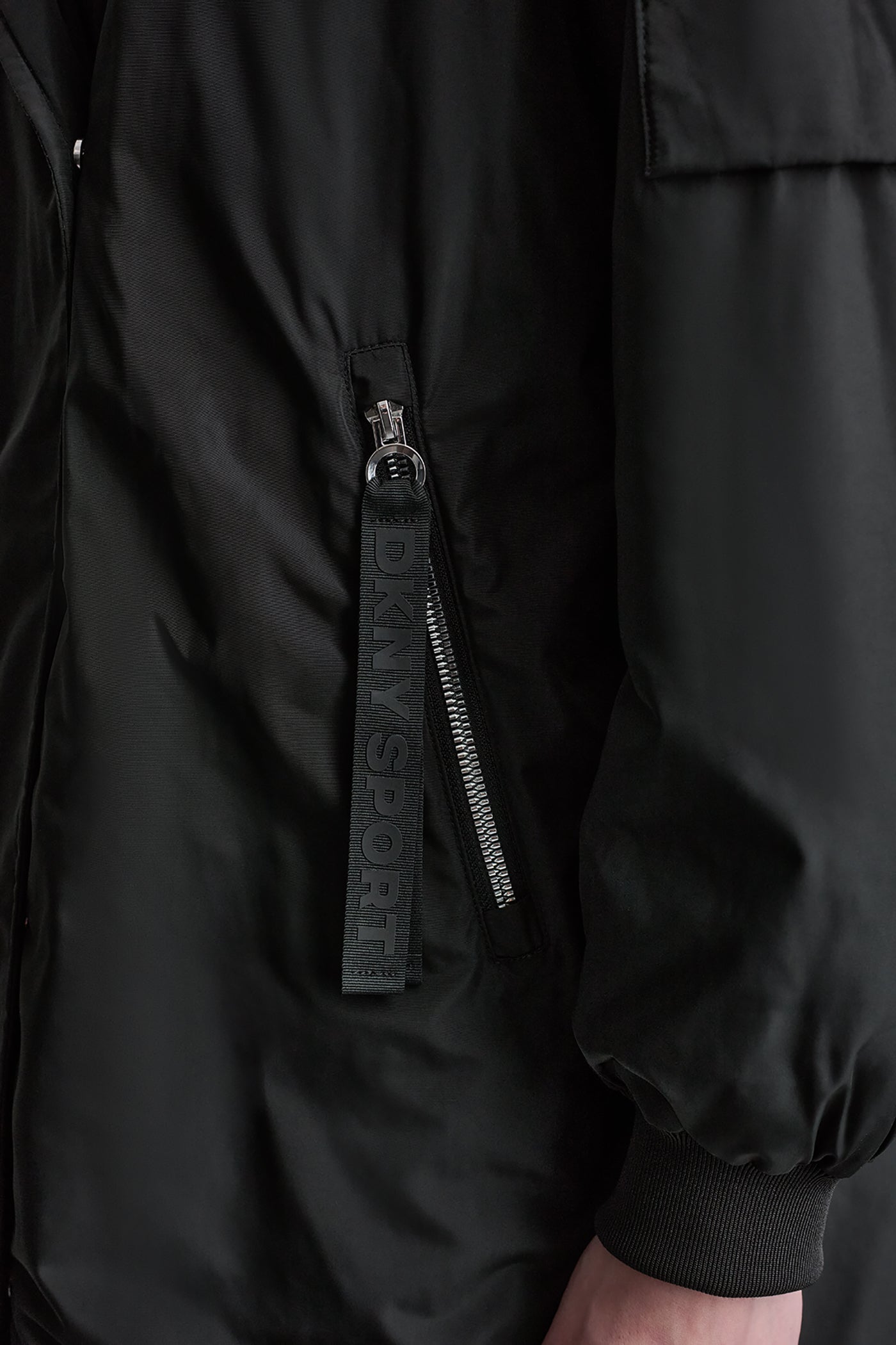 LONG JACKET WITH REMOVABLE HOOD VIEW 9