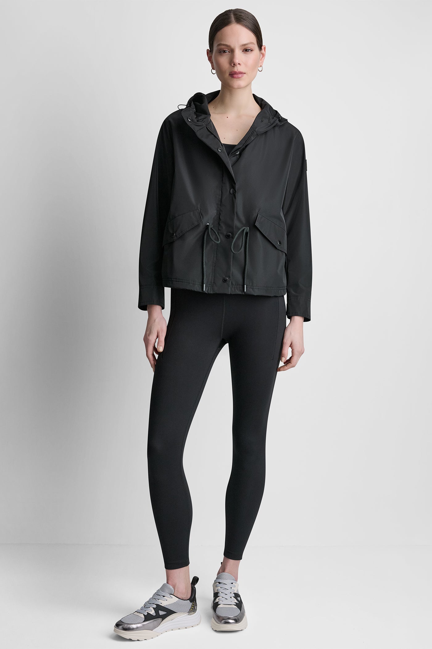 HIGH-LOW CROPPED JACKET VIEW 6