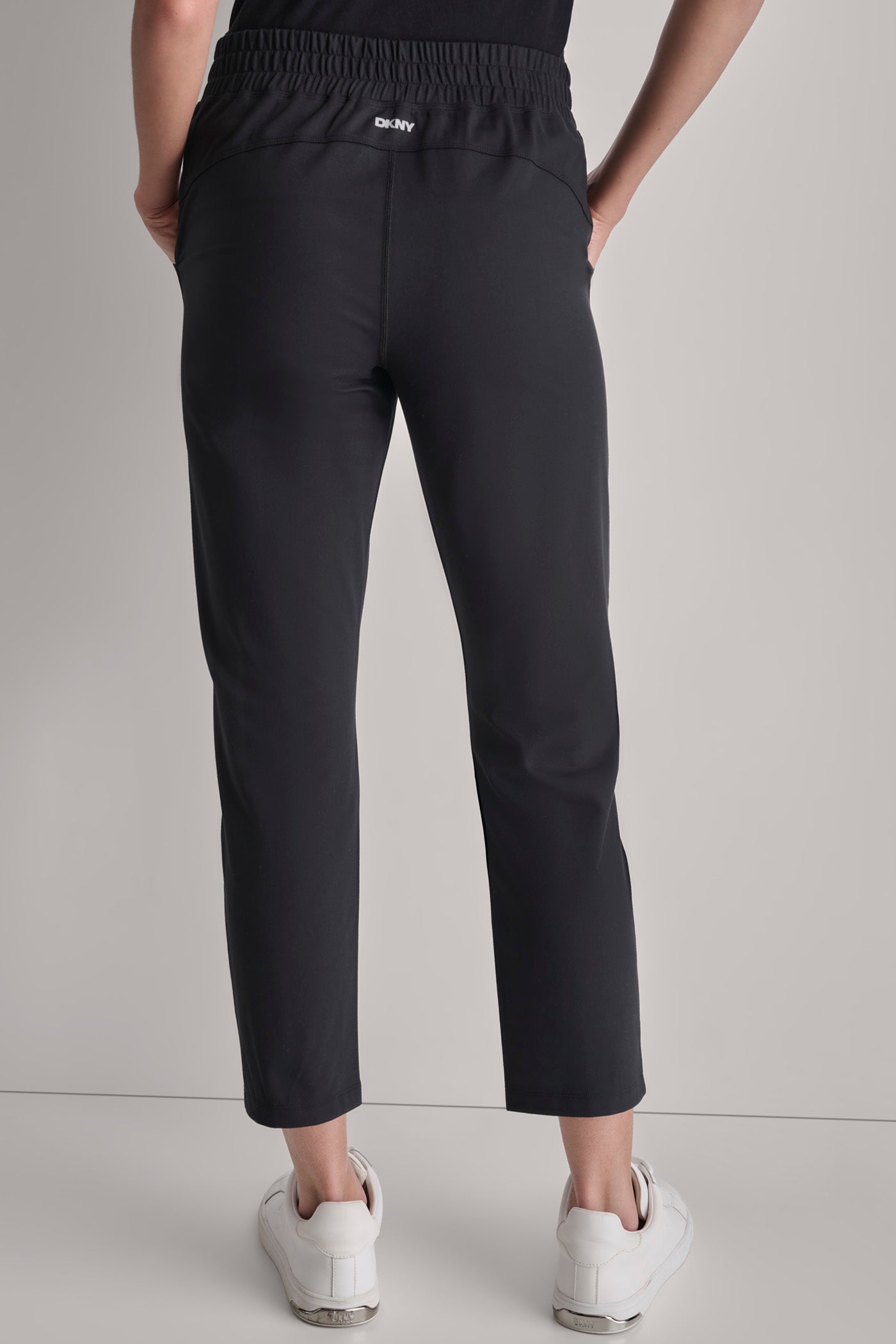 Black BALANCE COMPRESSION ELASTIC WAIST PANT, VIEW 2 | Sport Essentials