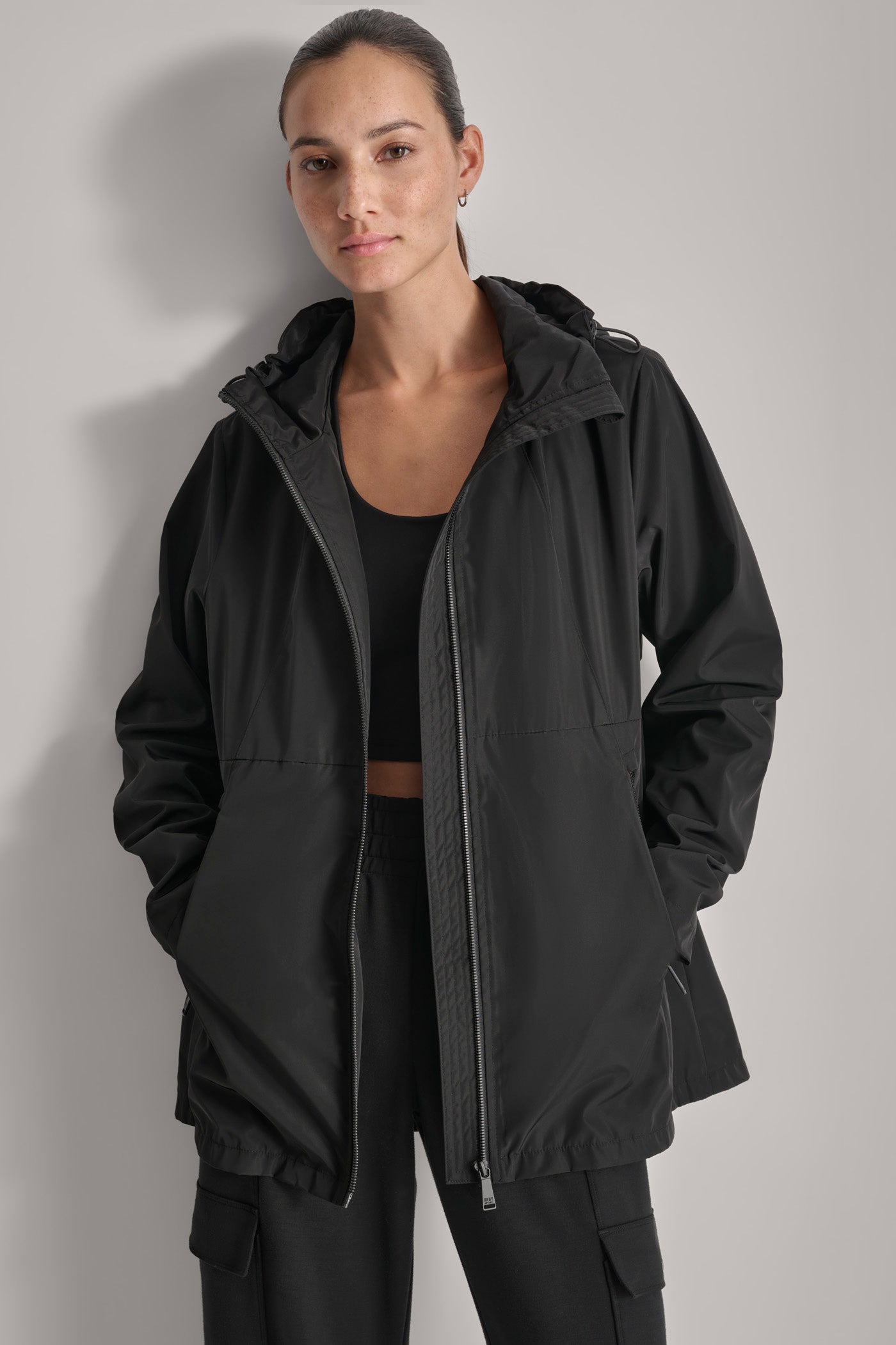 FULL ZIP SPECTATOR JACKET | DKNY