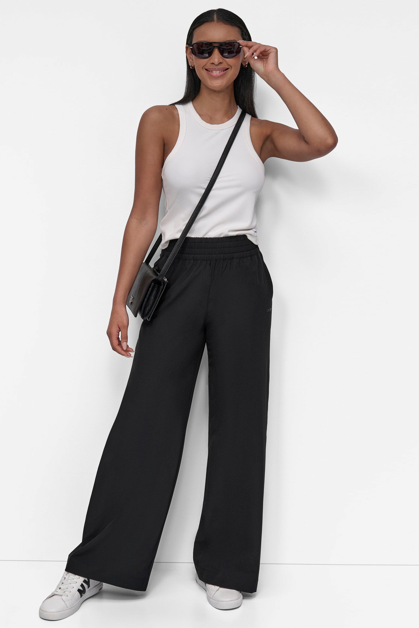 HUDSON STRETCH HIGH RISE WIDE LEG PANT WITH POCKET VIEW 7 | Pants & Denim