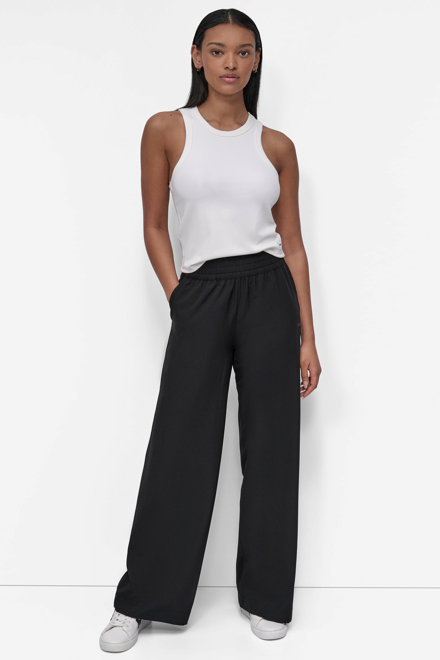HUDSON STRETCH HIGH RISE WIDE LEG PANT WITH POCKET VIEW 5 | Pants & Denim