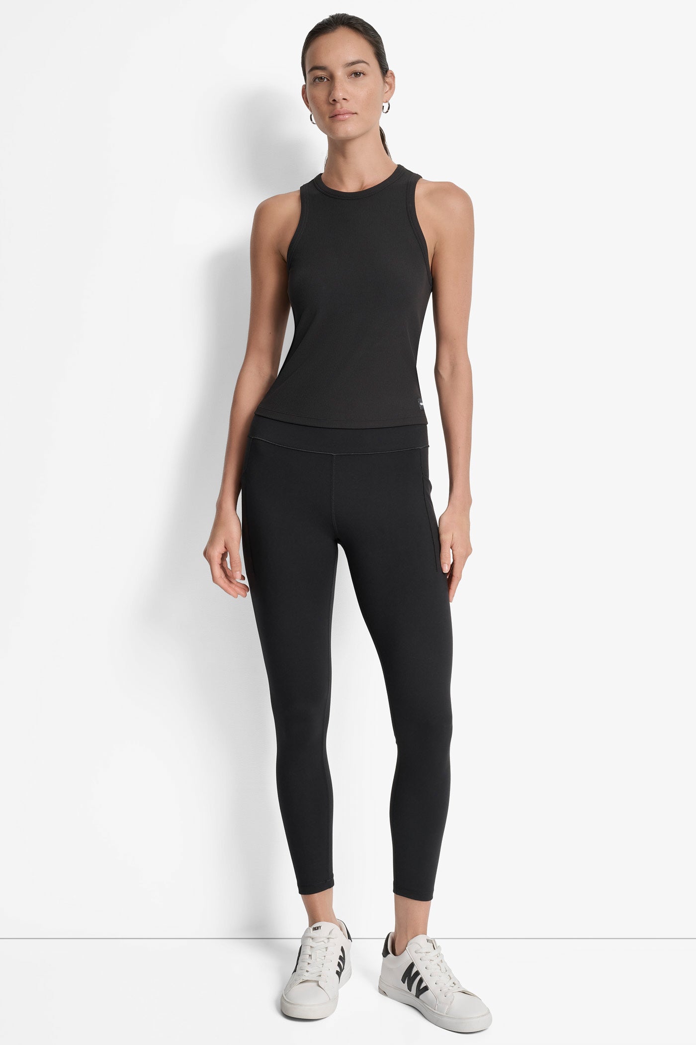 HUDSON RIB HIGH NECK TANK VIEW 7 | Tees & Tanks